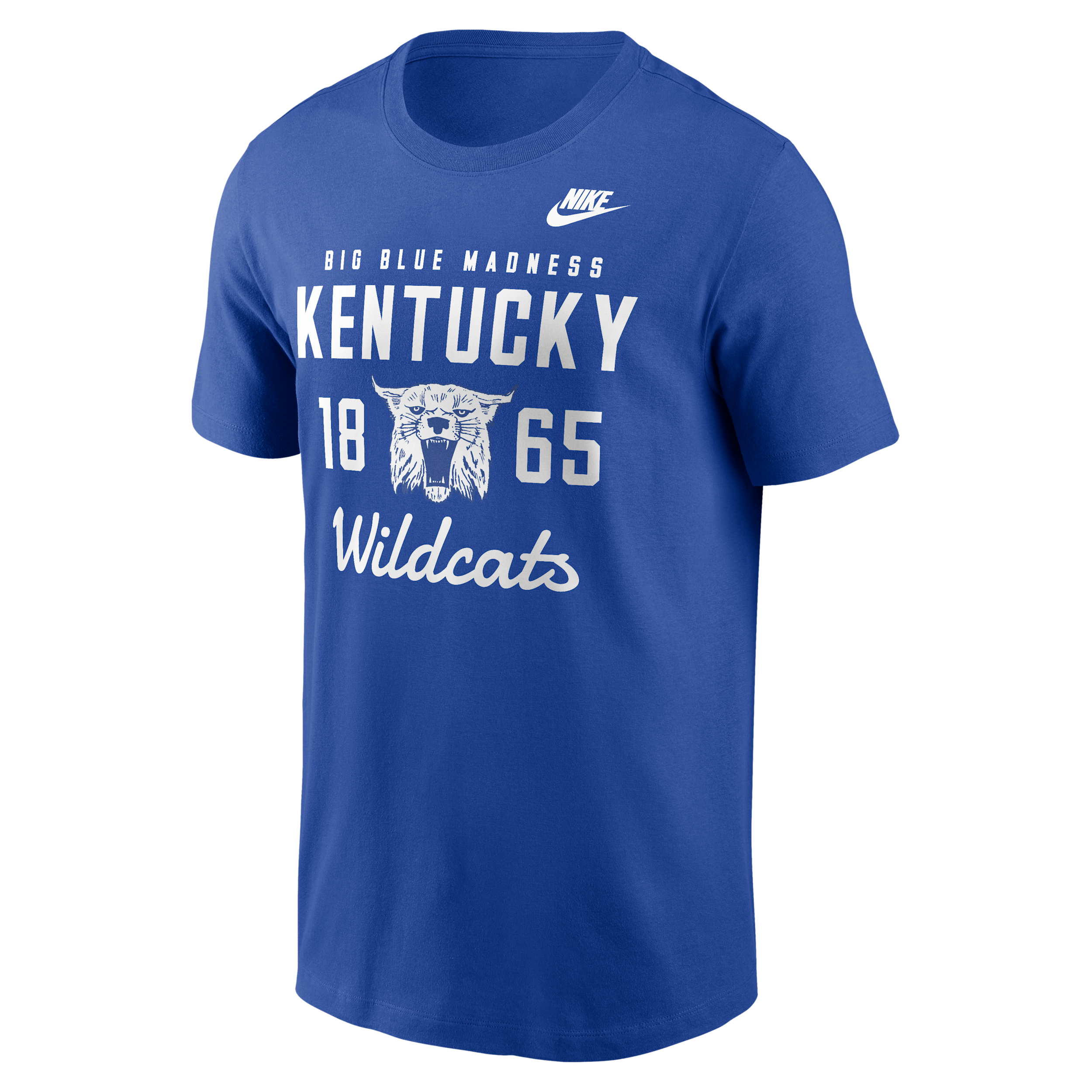 Kentucky Legacy Stacked Est Nike Men's College T-Shirt in Blue | N1994EVUKV-AZ2