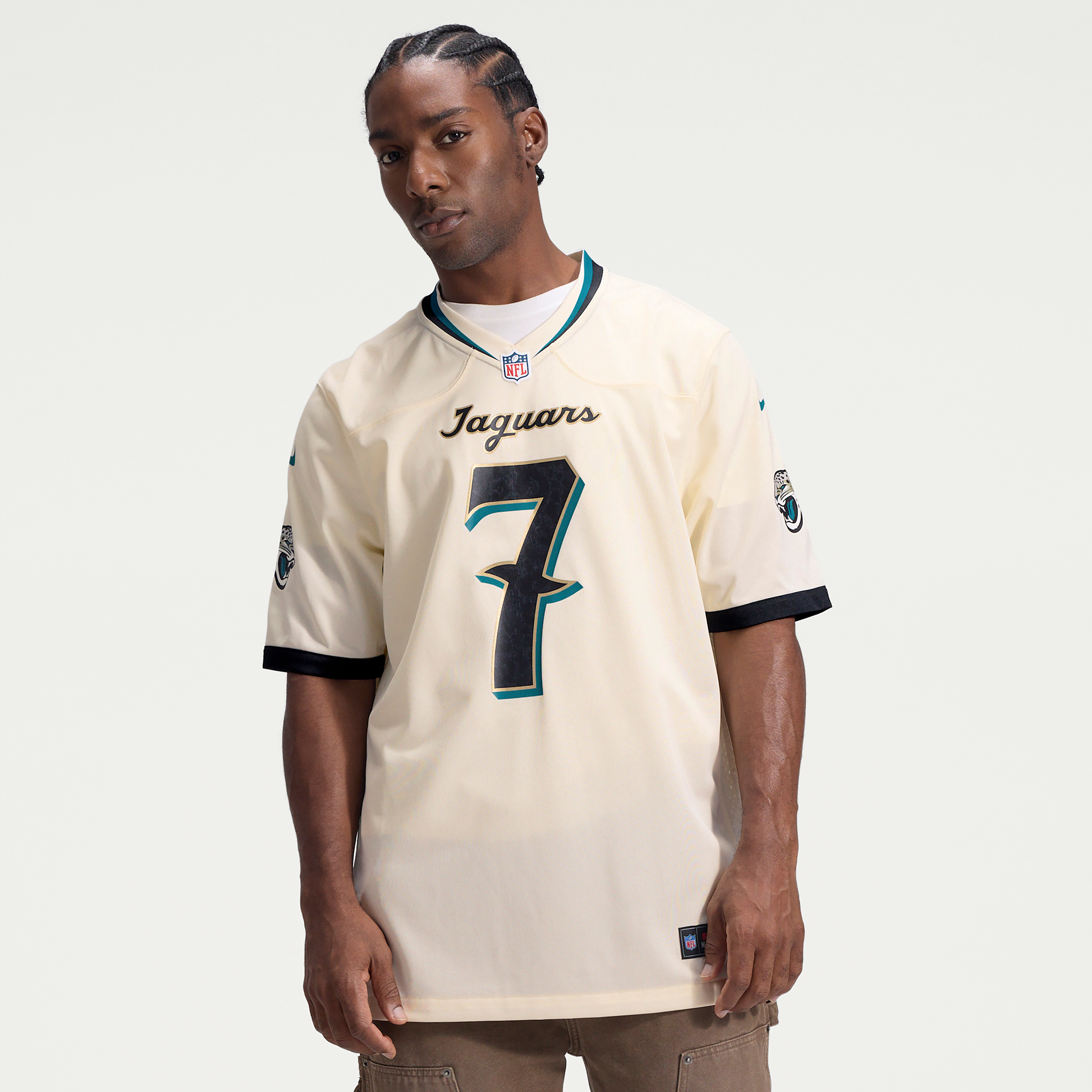 Brian Thomas Jr. Jacksonville Jaguars Rivalries Collection Nike Men's NFL Game Jersey in Brown | 67NM0JFM9NF-YQX