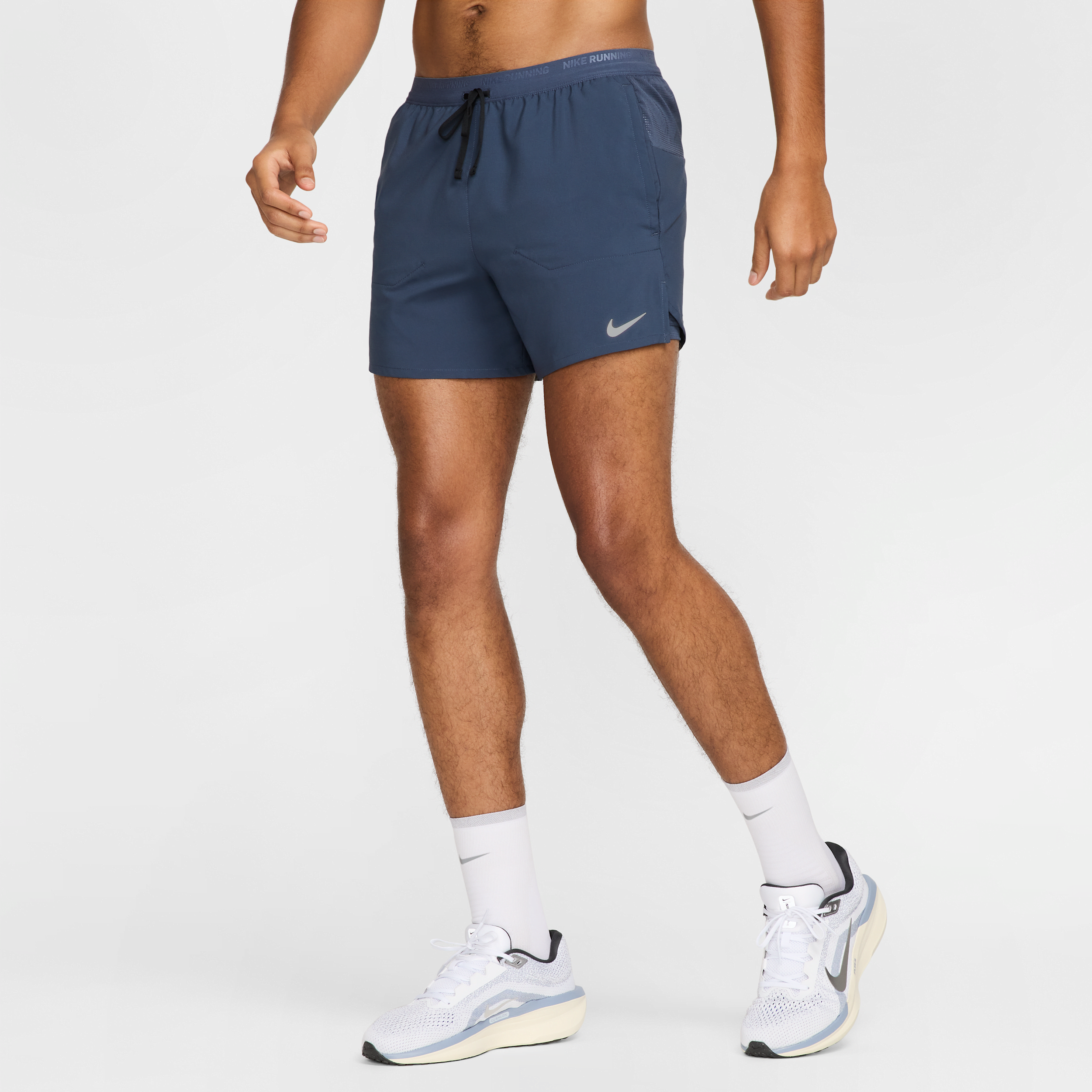 Nike Men's Stride Dri-fit 5" 2-in-1 Running Shorts In Blue