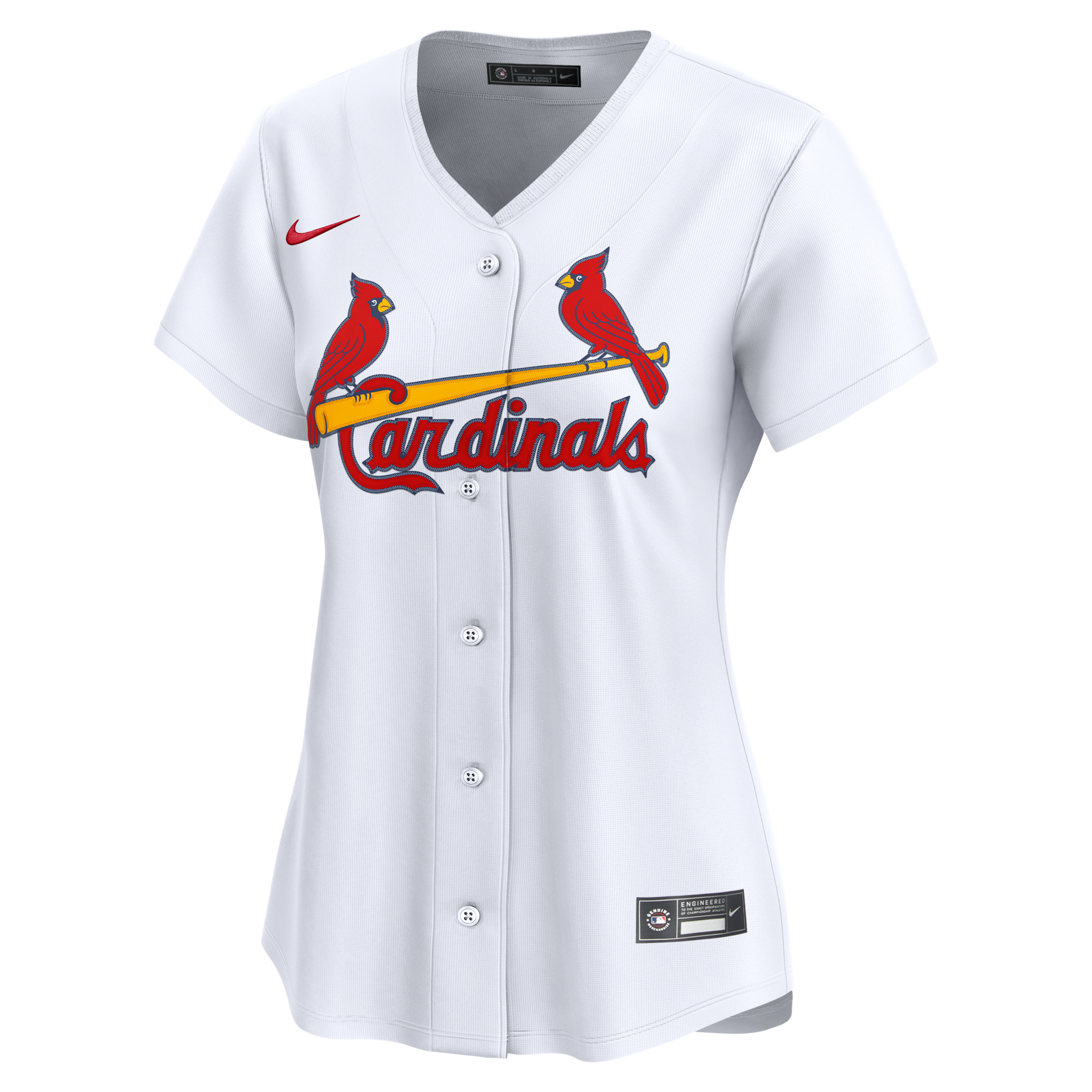 St. Louis Cardinals Womenâs Nike Women's Dri-FIT ADV MLB Limited Jersey in White | LM2WSCHOSCN-1U2