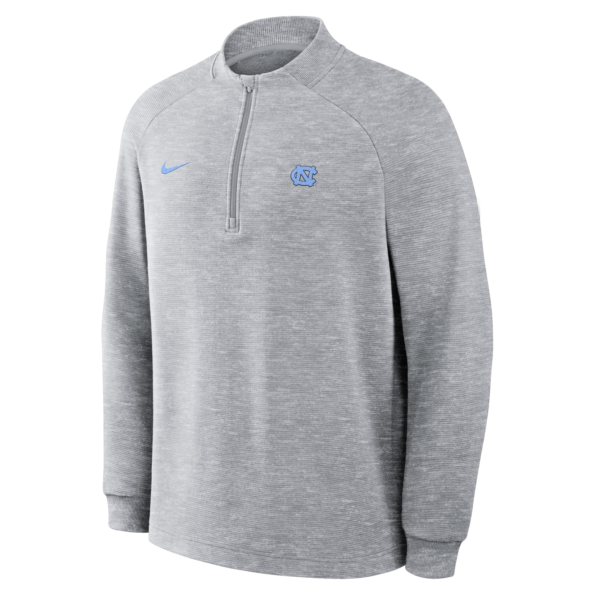 North Carolina Par Nike Men's Therma-FIT College Half-Zip Pullover in Grey | 068F01HNCN-P8H
