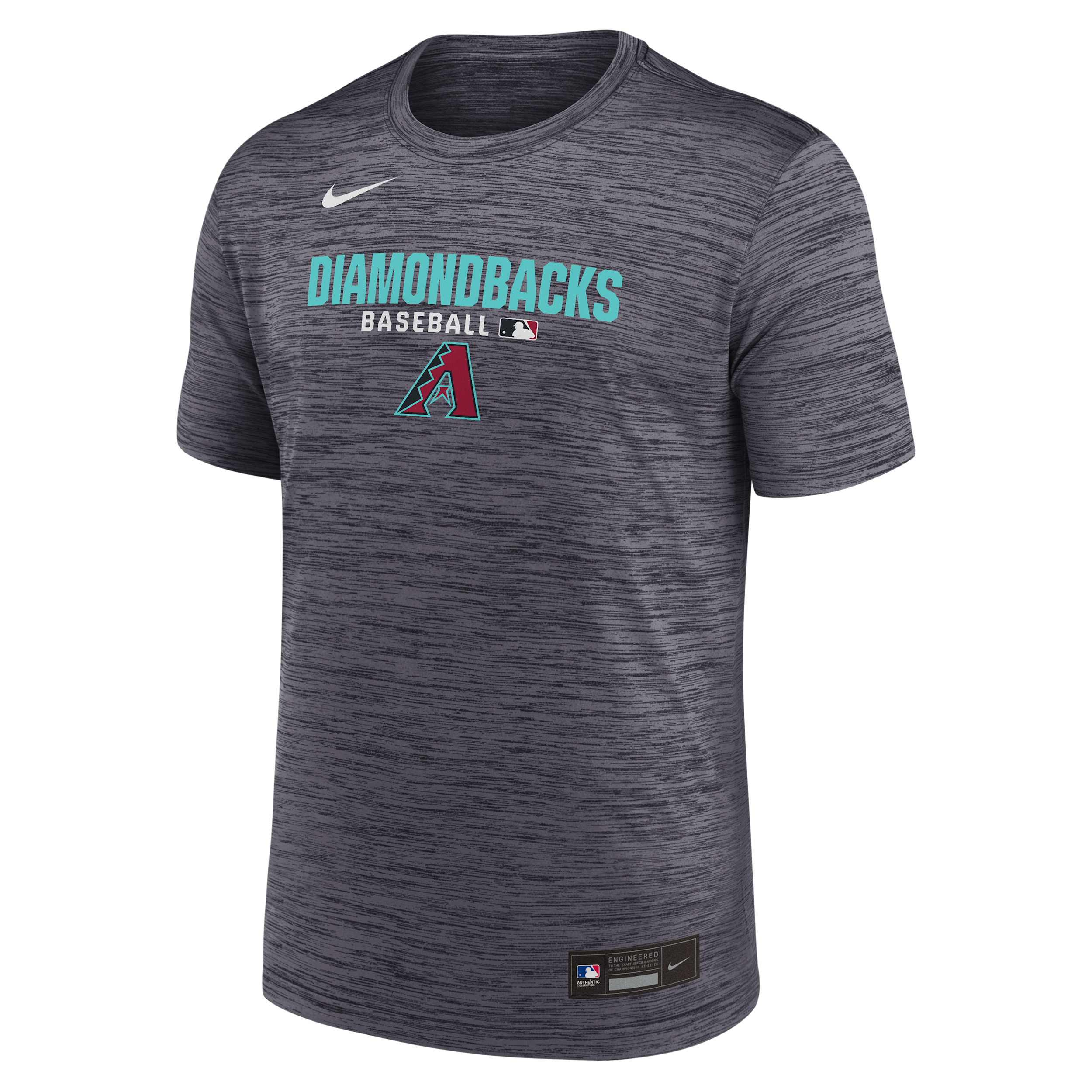 Arizona Diamondbacks Authentic Collection Nike Men's Dri-FIT MLB T-Shirt in Black | 02ER00ADQS-RMG