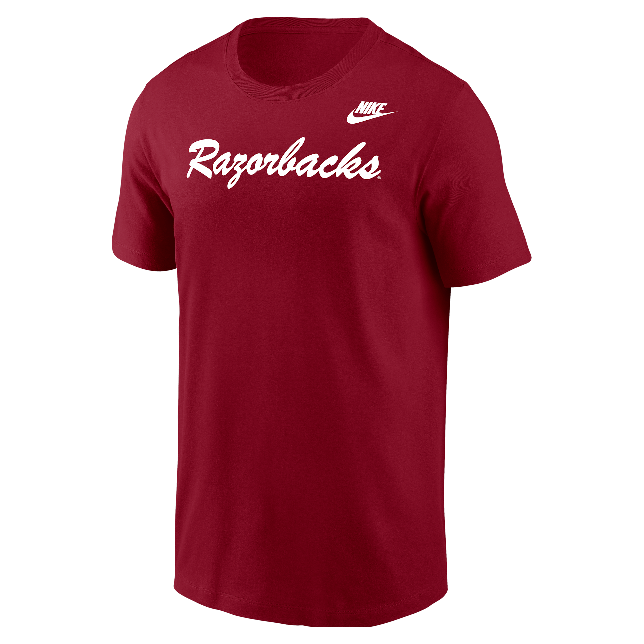 Arkansas Razorbacks Nike Men's Football T-Shirt in Red | M11332P393ARKS-CRM