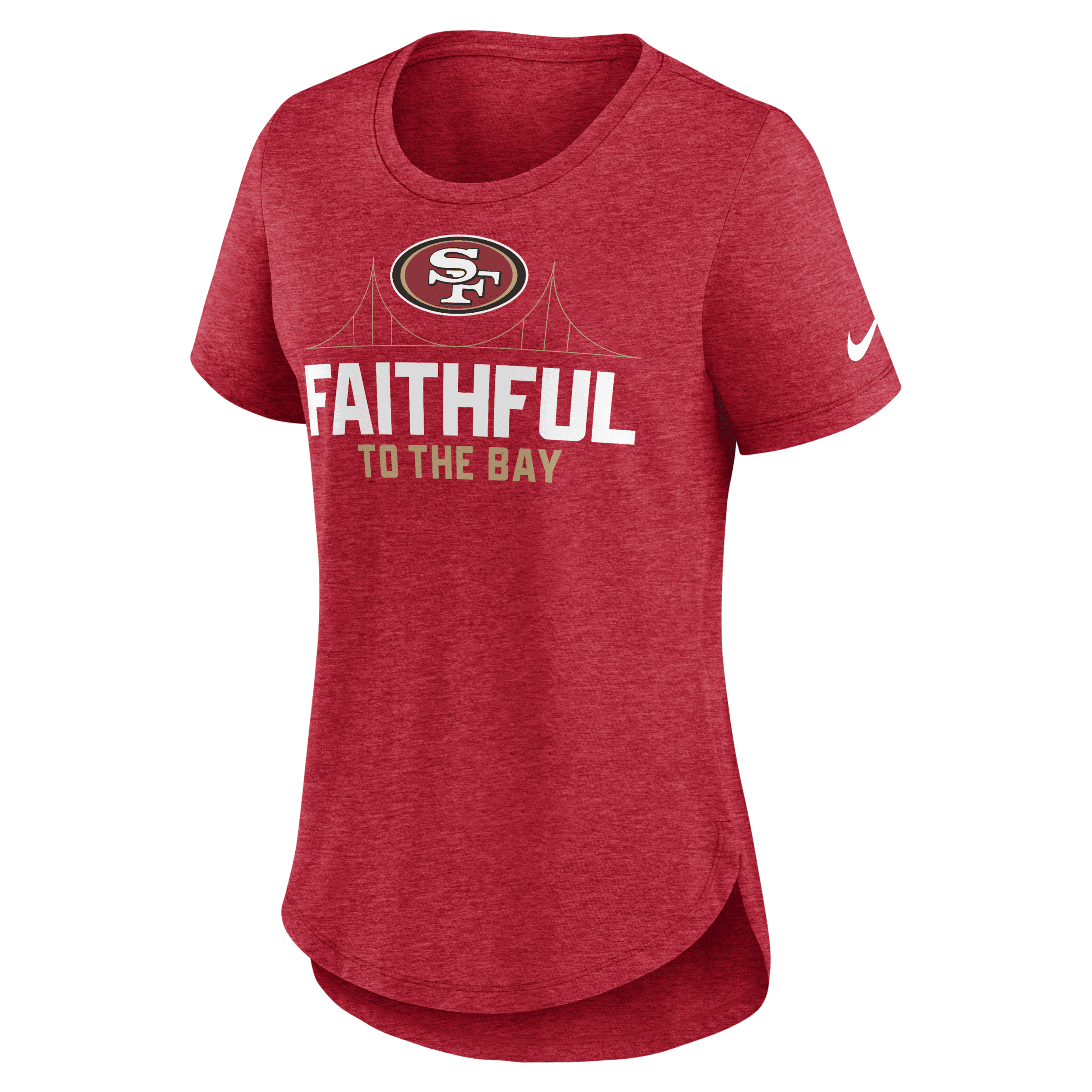 Nike NFL San Francisco 49ers Short Sleeve T-Shirt Red