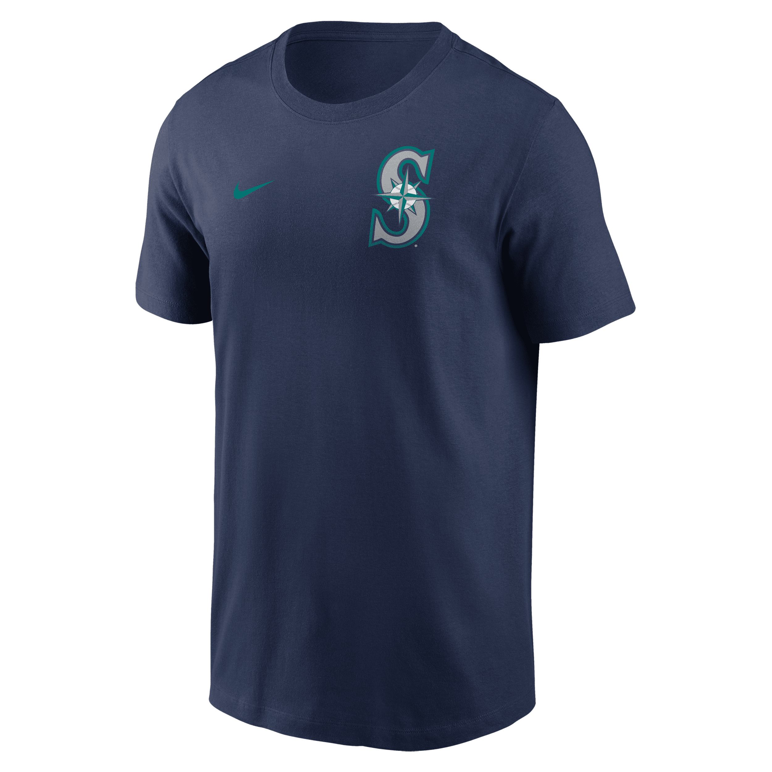 Nike Seattle Mariners 2-hit Men's Mlb T-shirt In Blue