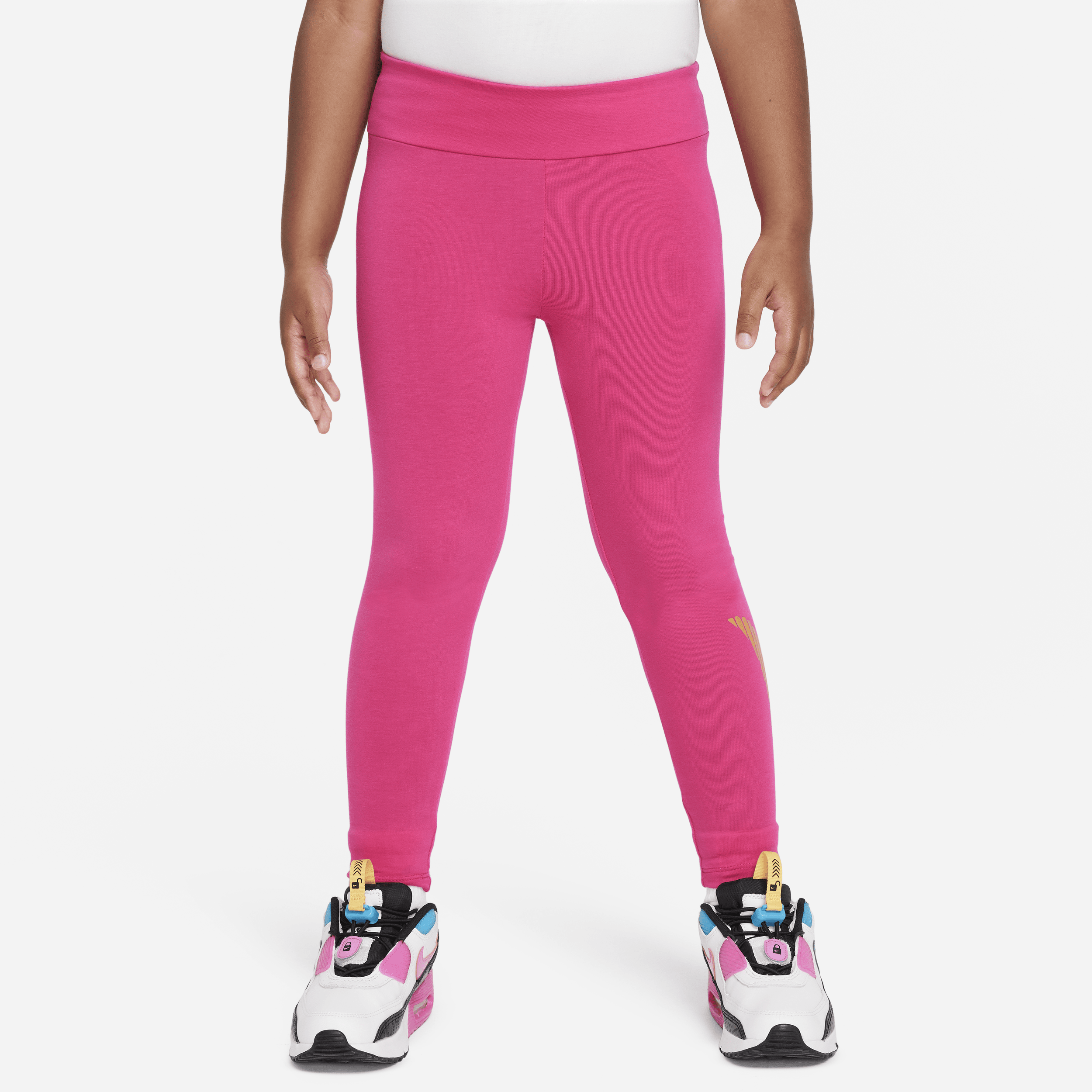Nike Sportswear Shine Leggings Little Kids Leggings In Pink