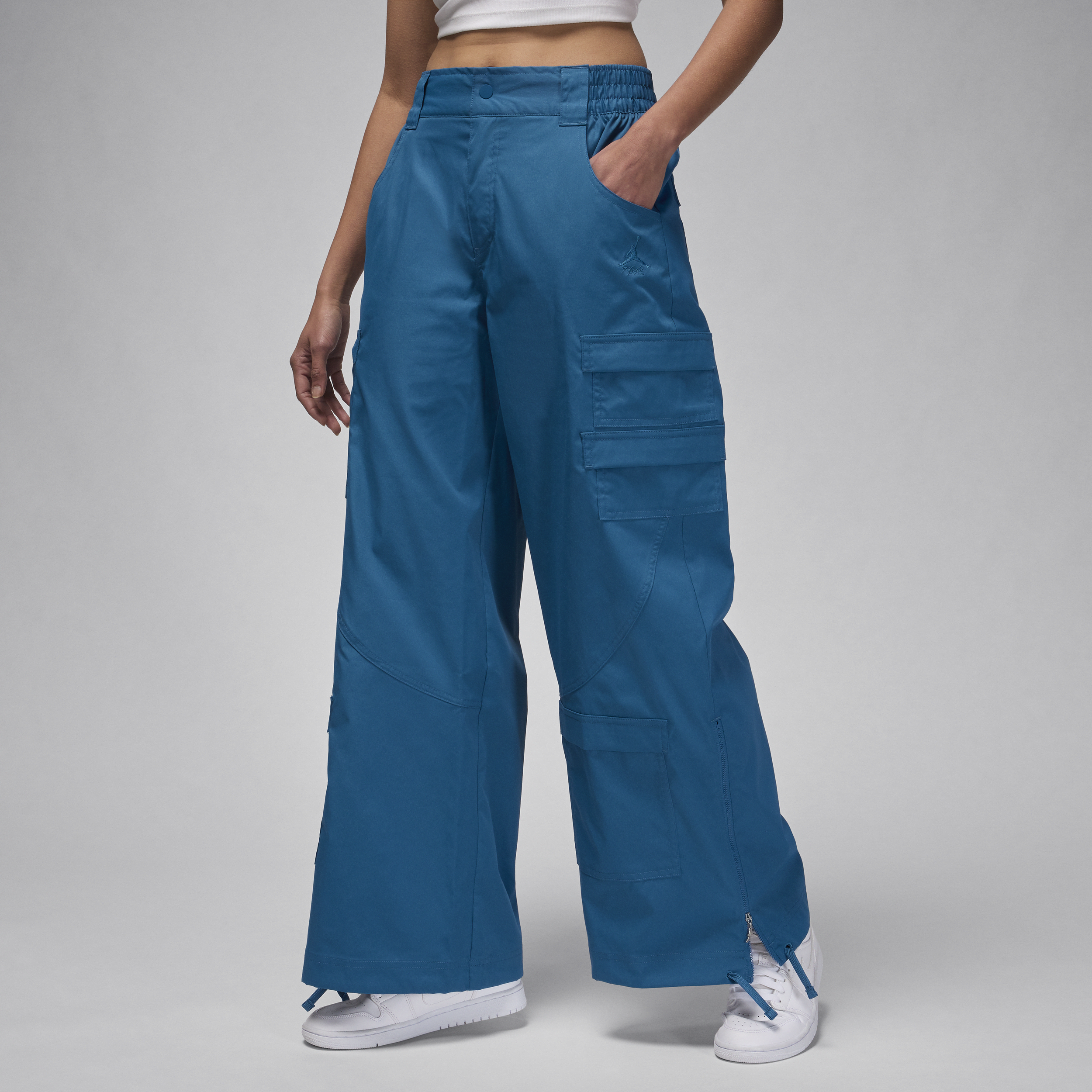 Shop Jordan Women's  Chicago Pants In Blue
