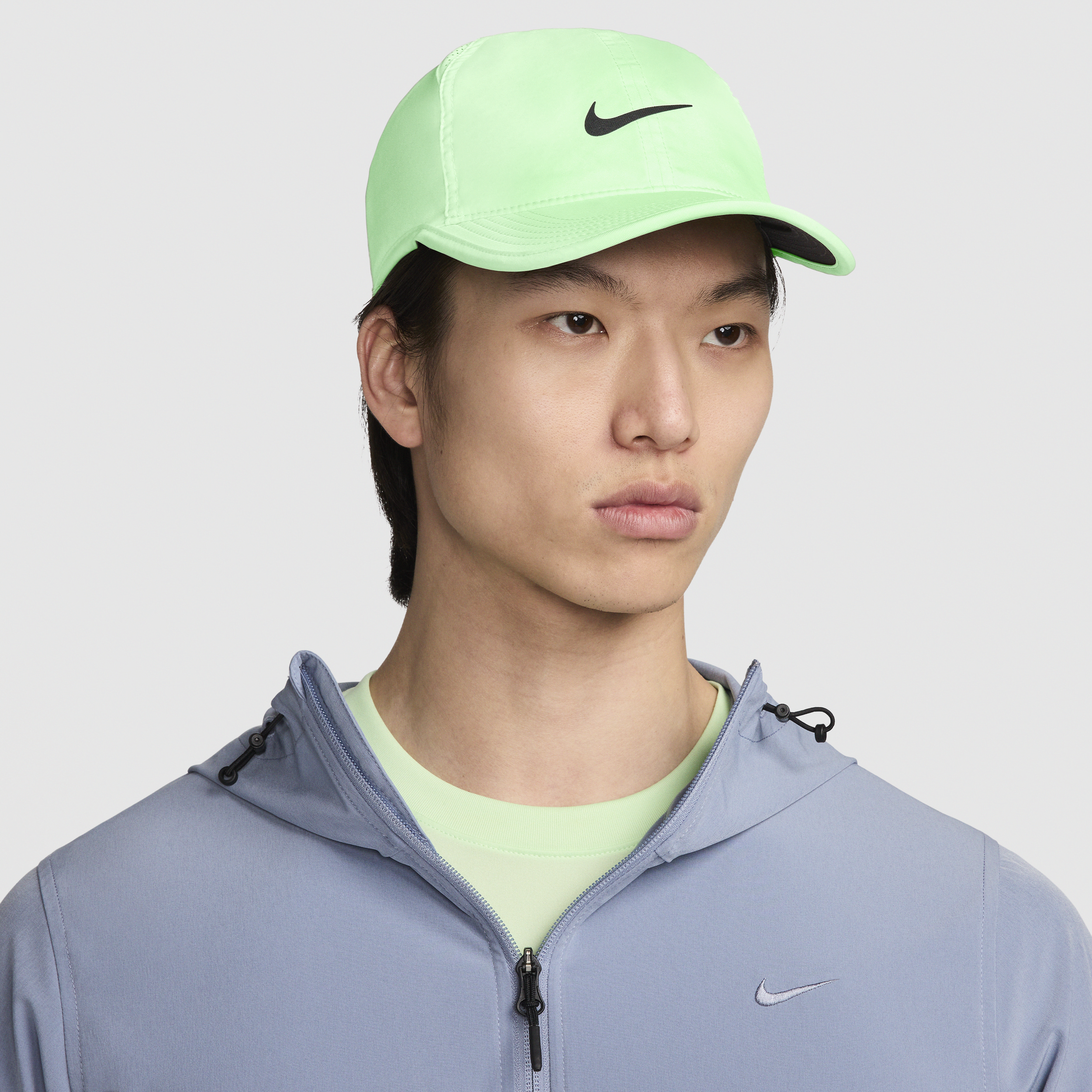 Nike Unisex Dri-fit Club Unstructured Featherlight Cap In Green