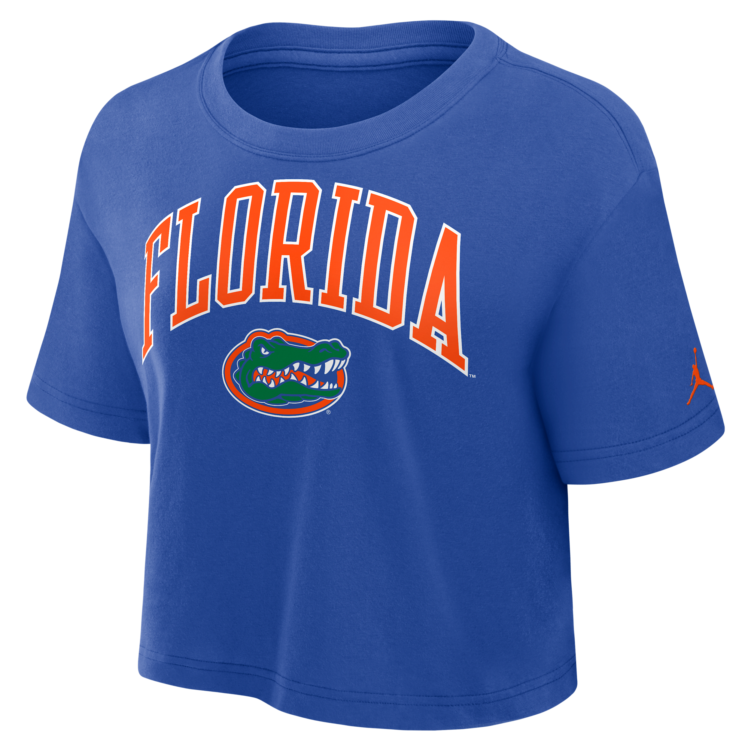 Jordan Women's Florida Athletic Prep Arch Brand Dri-fit College Cropped T-shirt
