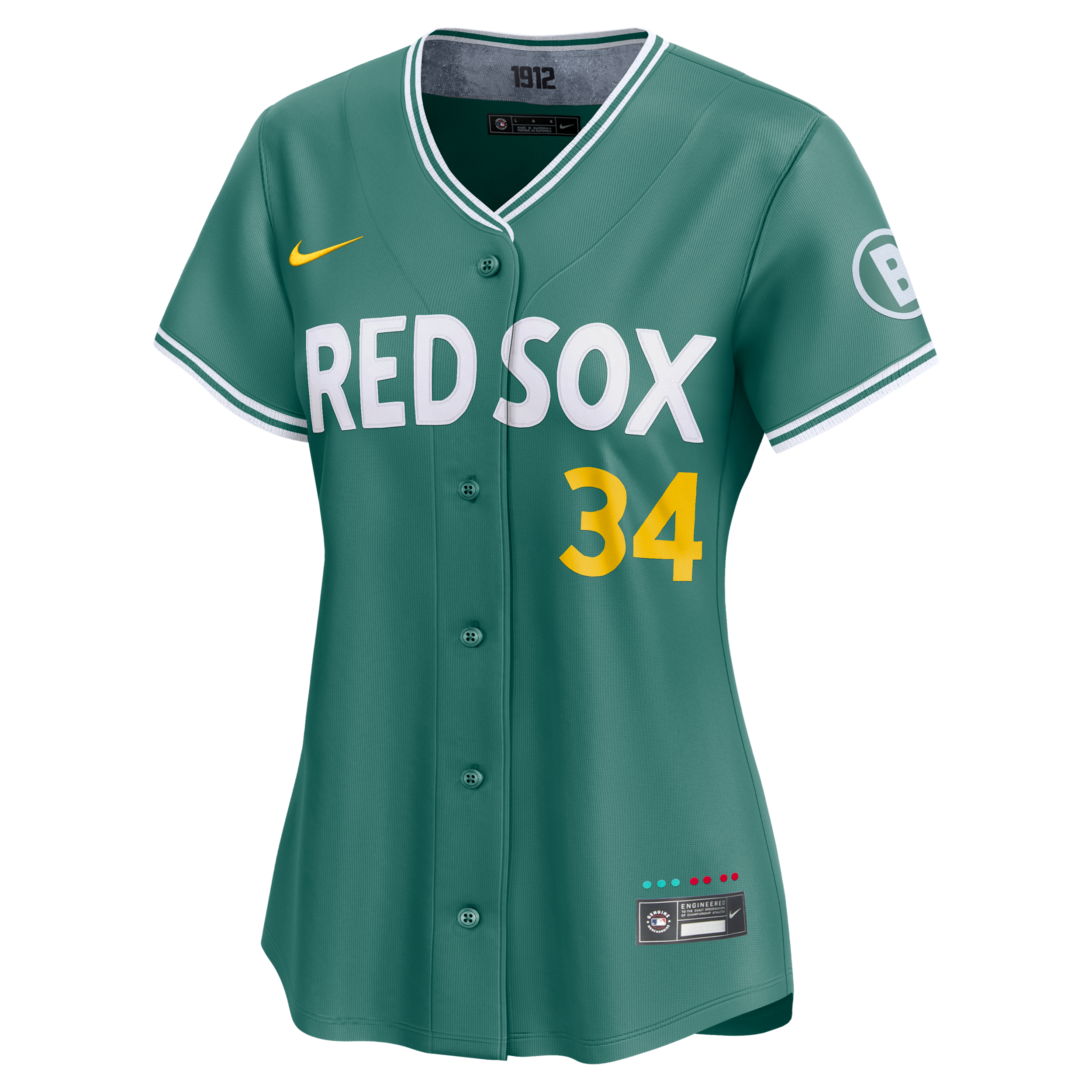 David Ortiz Boston Red Sox City Connect Women’s Nike Women's Dri-FIT ADV MLB Limited Jersey in Green | LM2W0CE7QYH-DN9