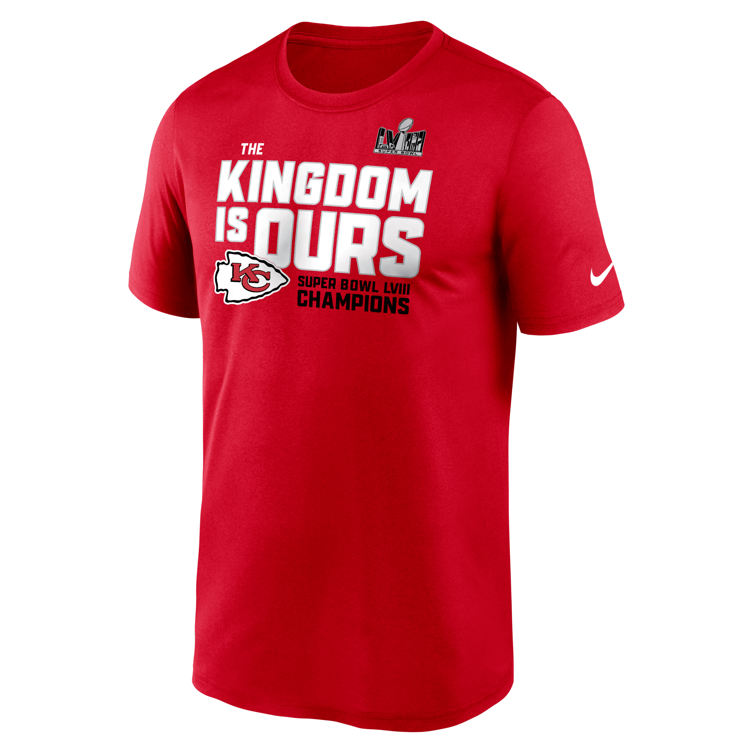 Shop Nike Kansas City Chiefs Super Bowl Lviii Champions Local  Men's Dri-fit Nfl T-shirt In Red