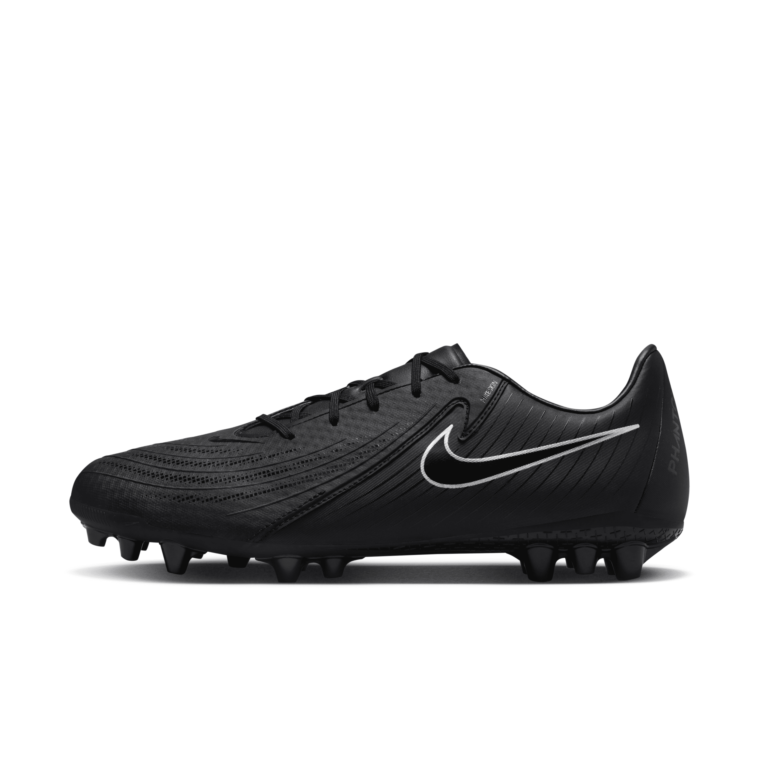 Nike Men's Phantom Gx 2 Academy Ag Low-top Soccer Cleats In Black