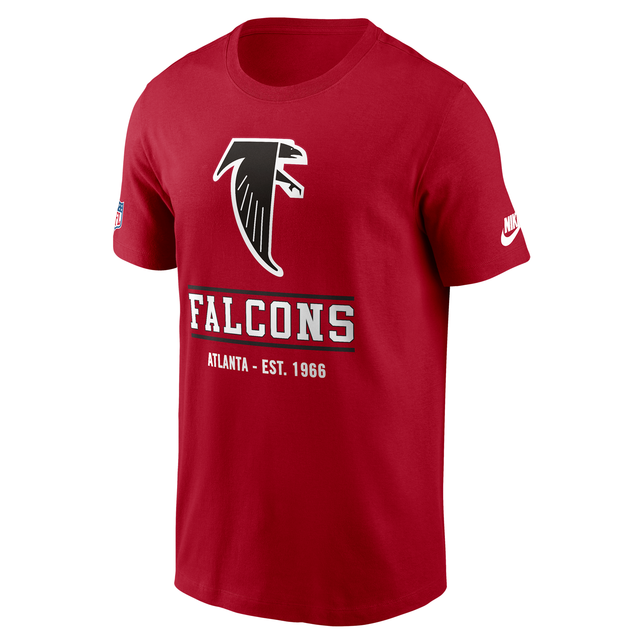 Atlanta Falcons Essential Nike Men's Dri-FIT NFL Short-Sleeve T-Shirt in Red | 02ET6DLQ96-TC1