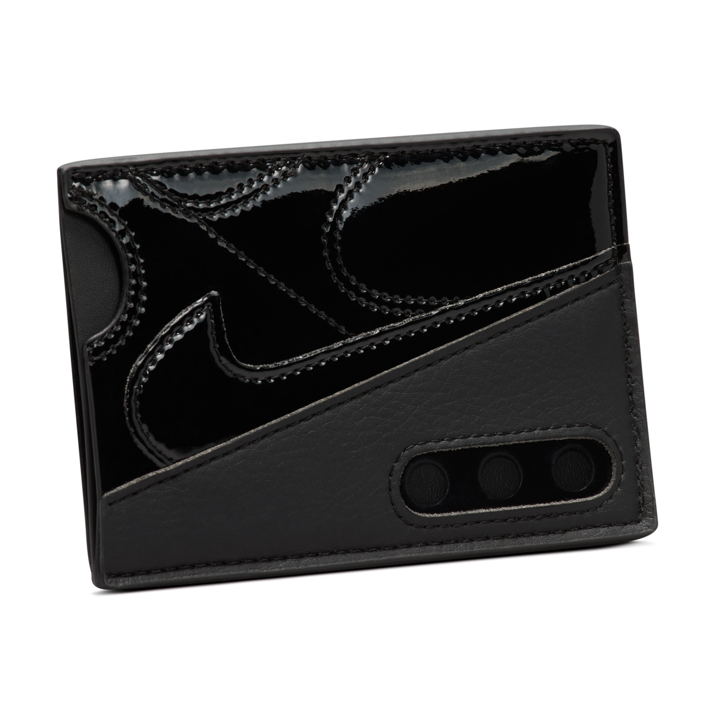 Nike Unisex Air Max 90 Card Wallet In Black