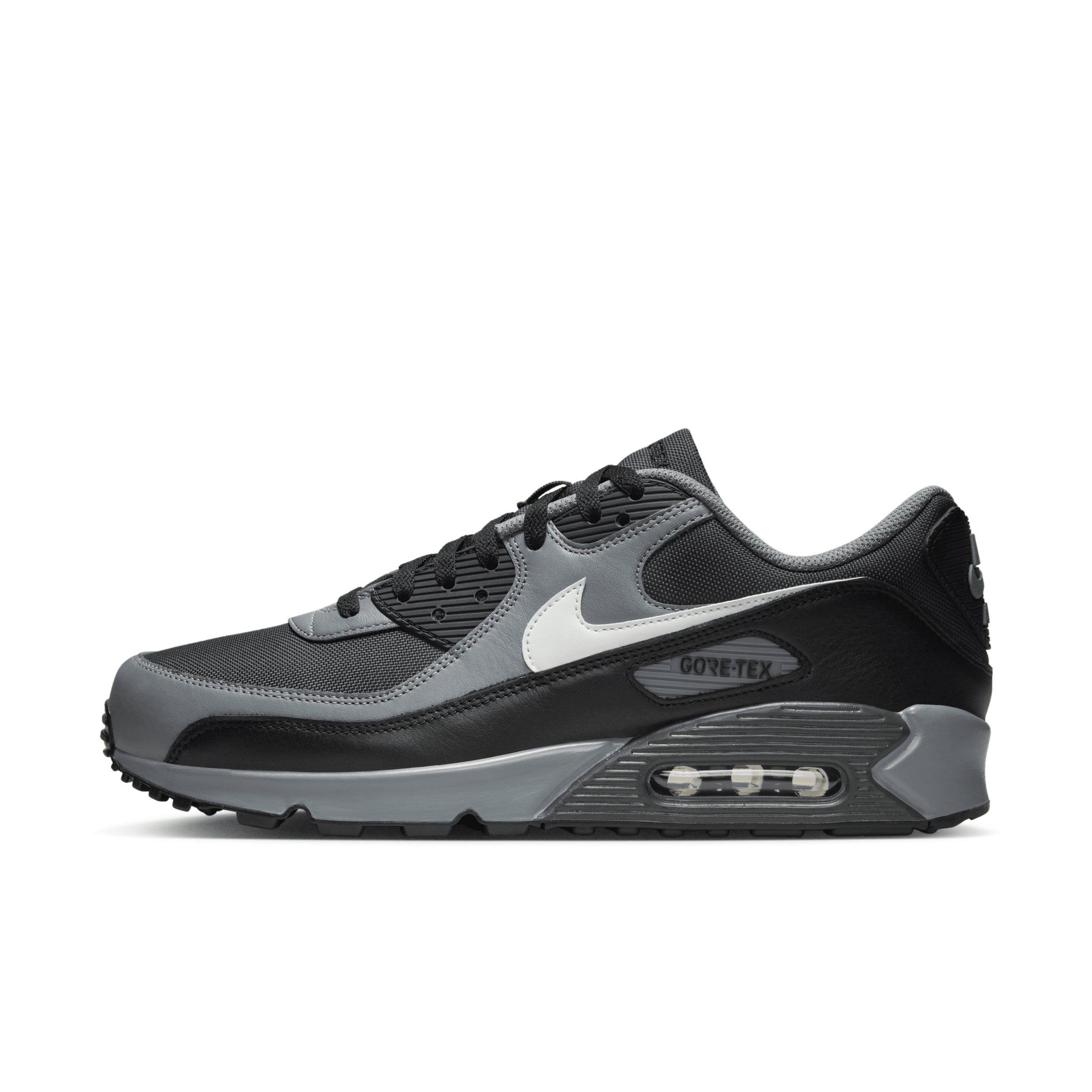 Nike Air Max 90 Gore-tex Sneakers Dark Smoke Grey / Cool Grey / Black / Summit White In Grey