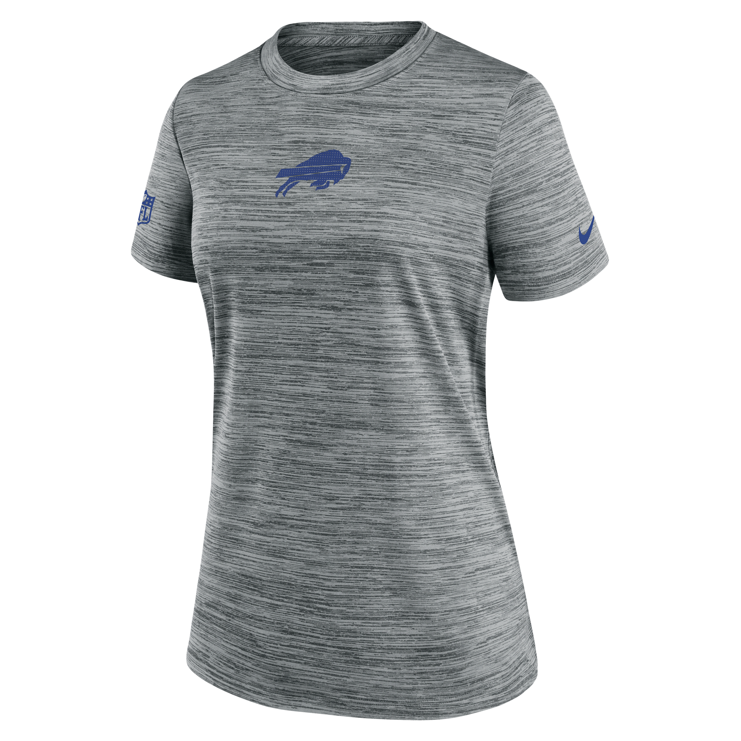 Nike Buffalo Bills Sideline Team Issue Velocity Women's Dri-fit Nfl T-shirt