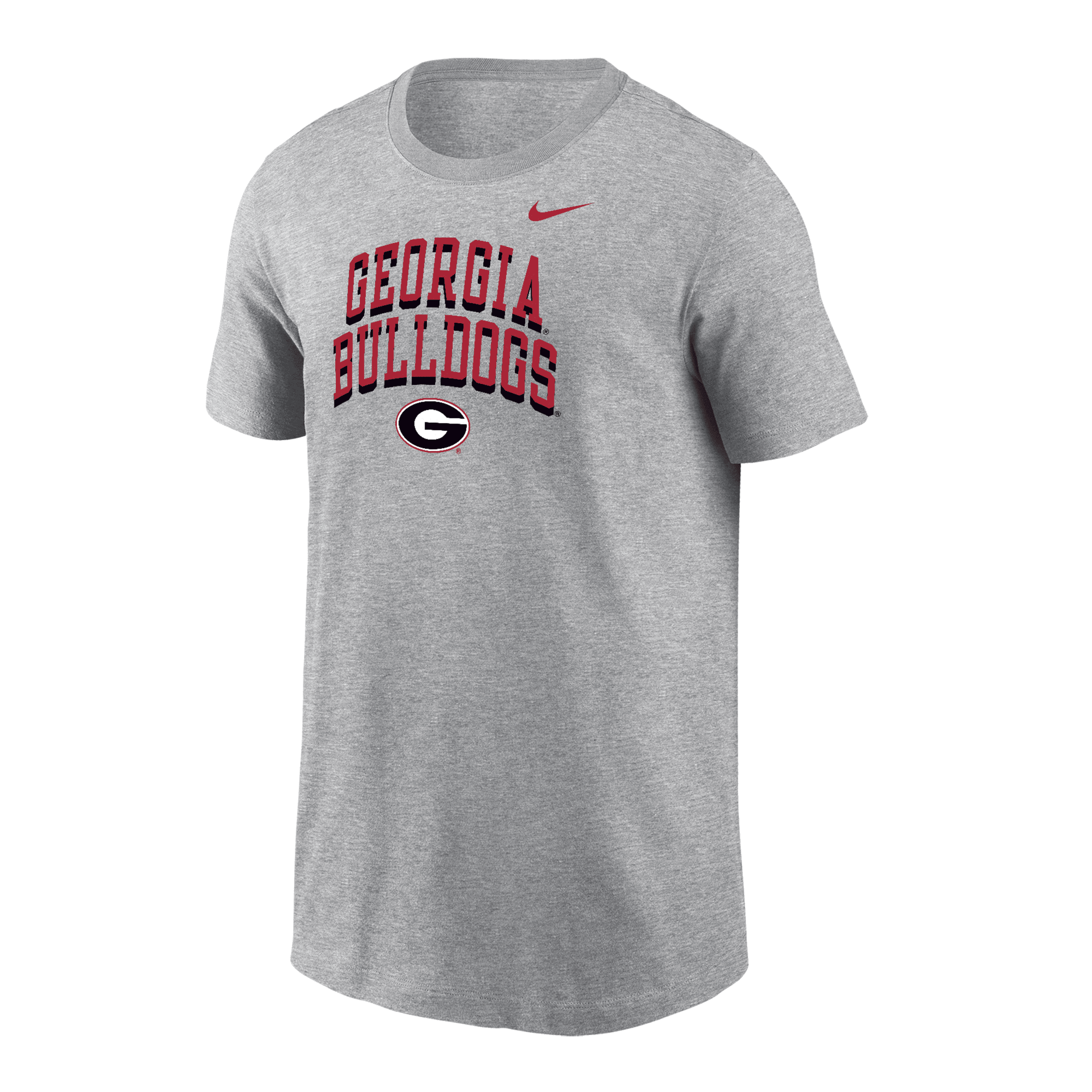 Shop Nike Georgia Big Kids' (boys')  College T-shirt In Grey