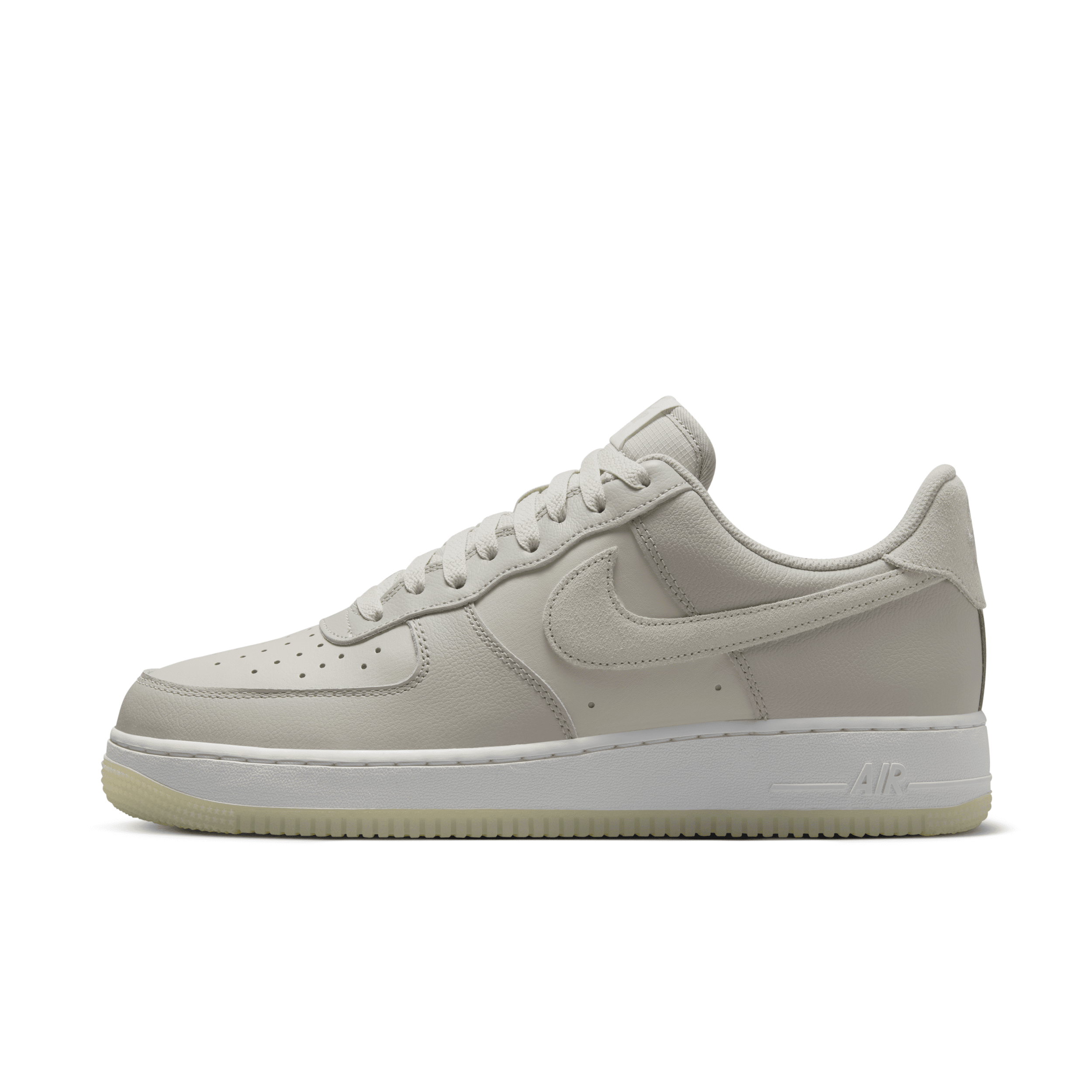 Shop Nike Men's Air Force 1 '07 Lv8 Shoes In Grey