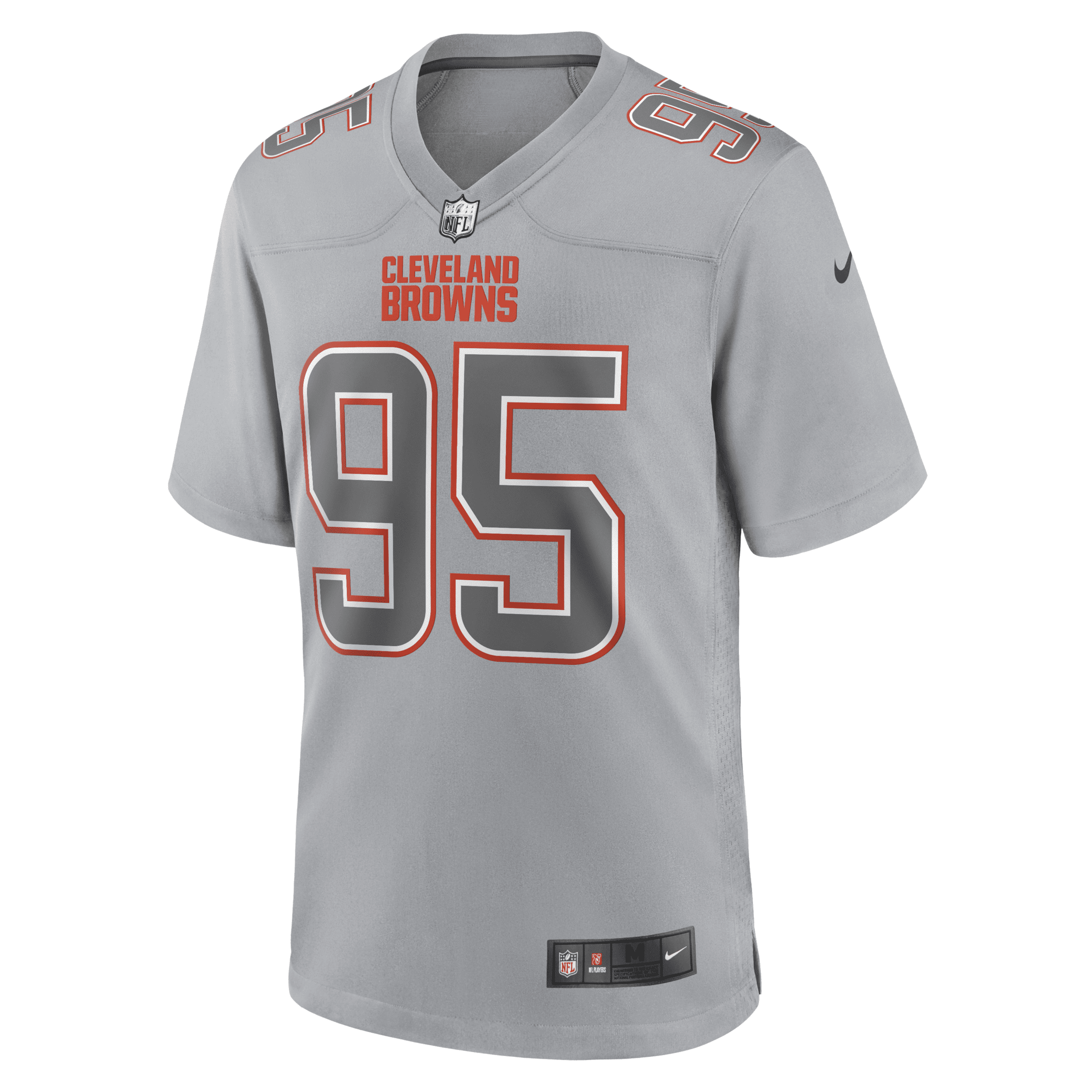 Men's Cleveland Browns Myles Garrett Nike White Player Game Jersey