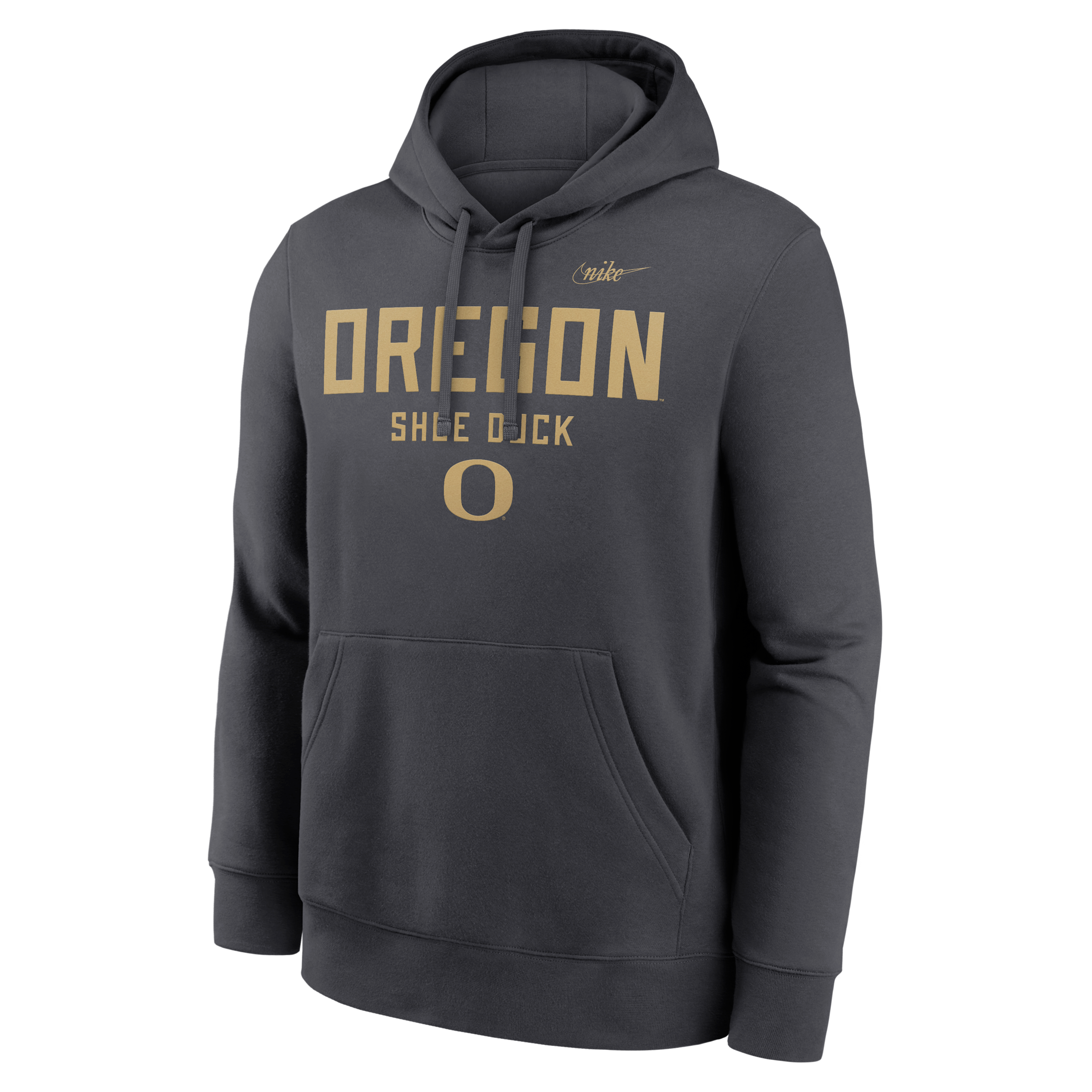 Nike Oregon Alt  Men's College Pullover Hoodie In Gray