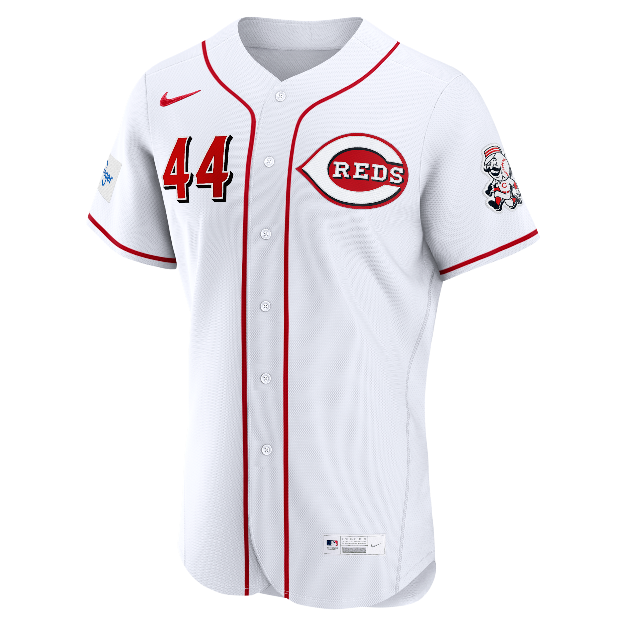 Elly De La Cruz Cincinnati Reds Nike Men's MLB Authentic Jersey in White | 8900REHORE9-RF8