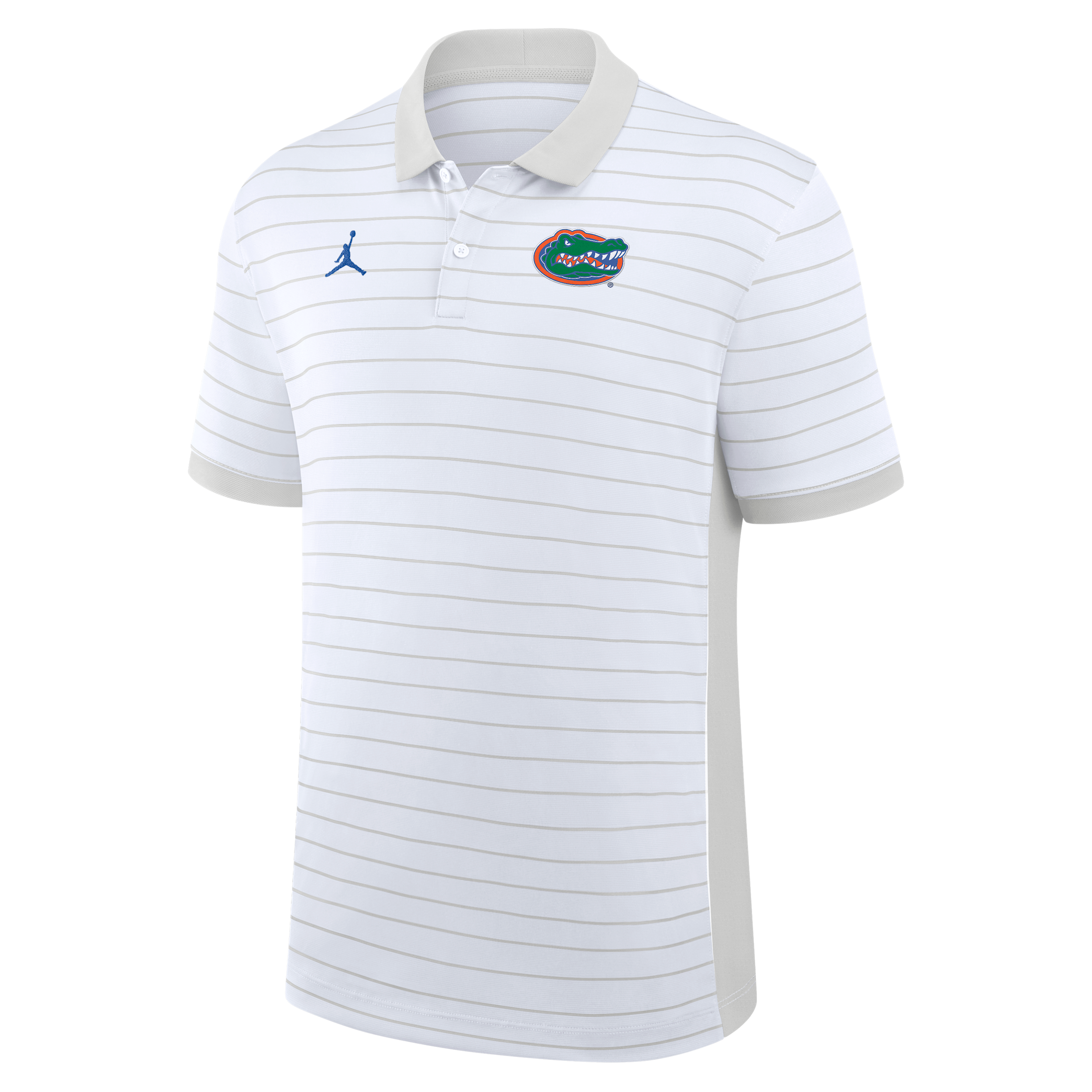 Nike Men's Florida Sideline Victory Stripe Jordan Brand Dri-fit College Polo In Brown