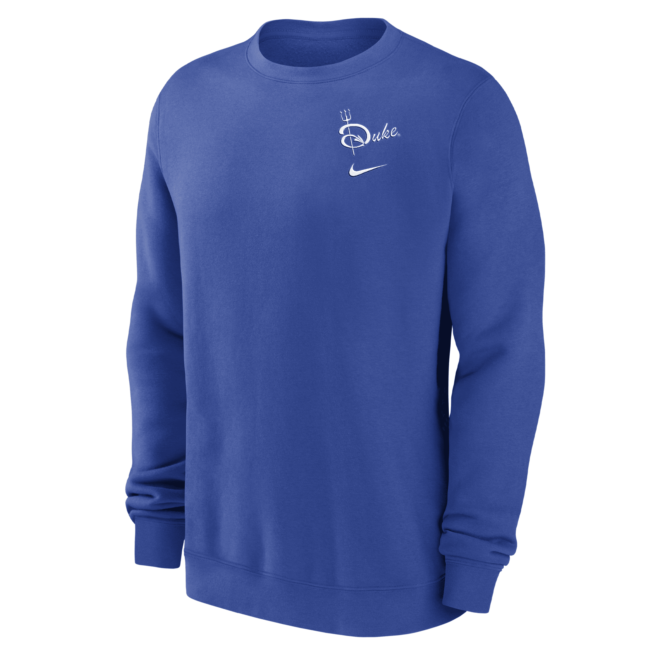 Shop Nike Duke Club Fleece  Men's College Sweatshirt In Blue