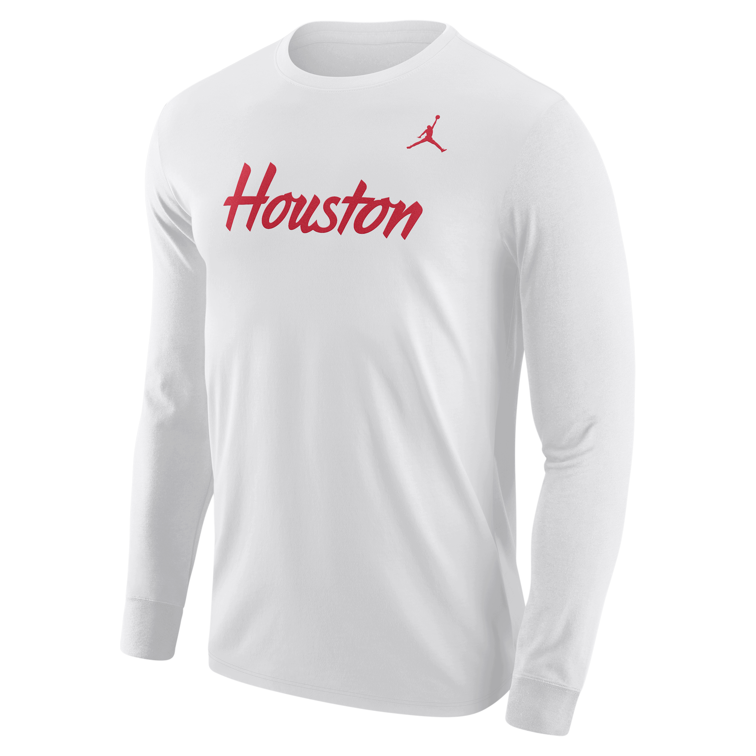 Houston Cougars Nike Men's Football Long-Sleeve T-Shirt in White | M12333P397UNHO-WHT
