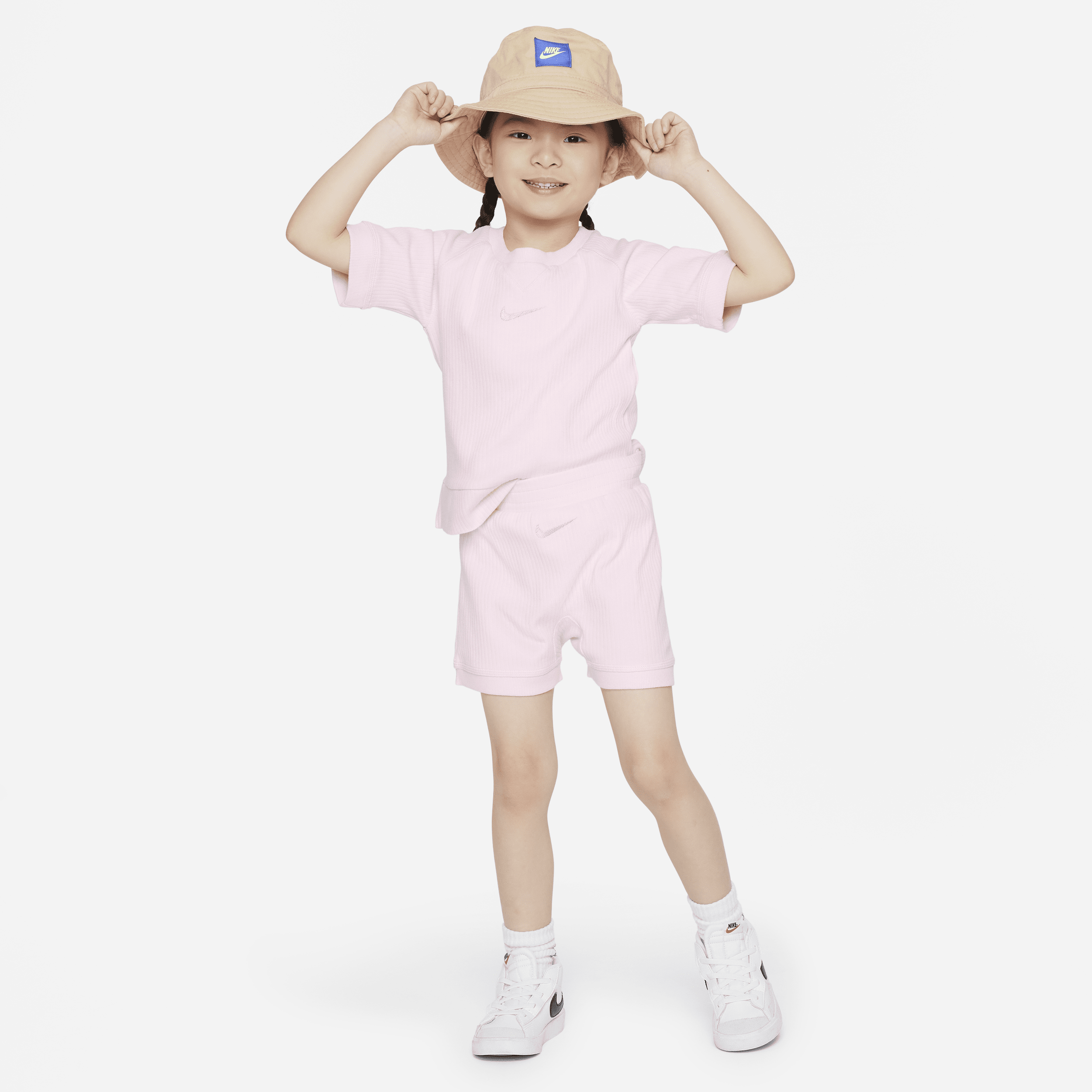 Nike Babies' Readyset Toddler Shorts Set In Pink
