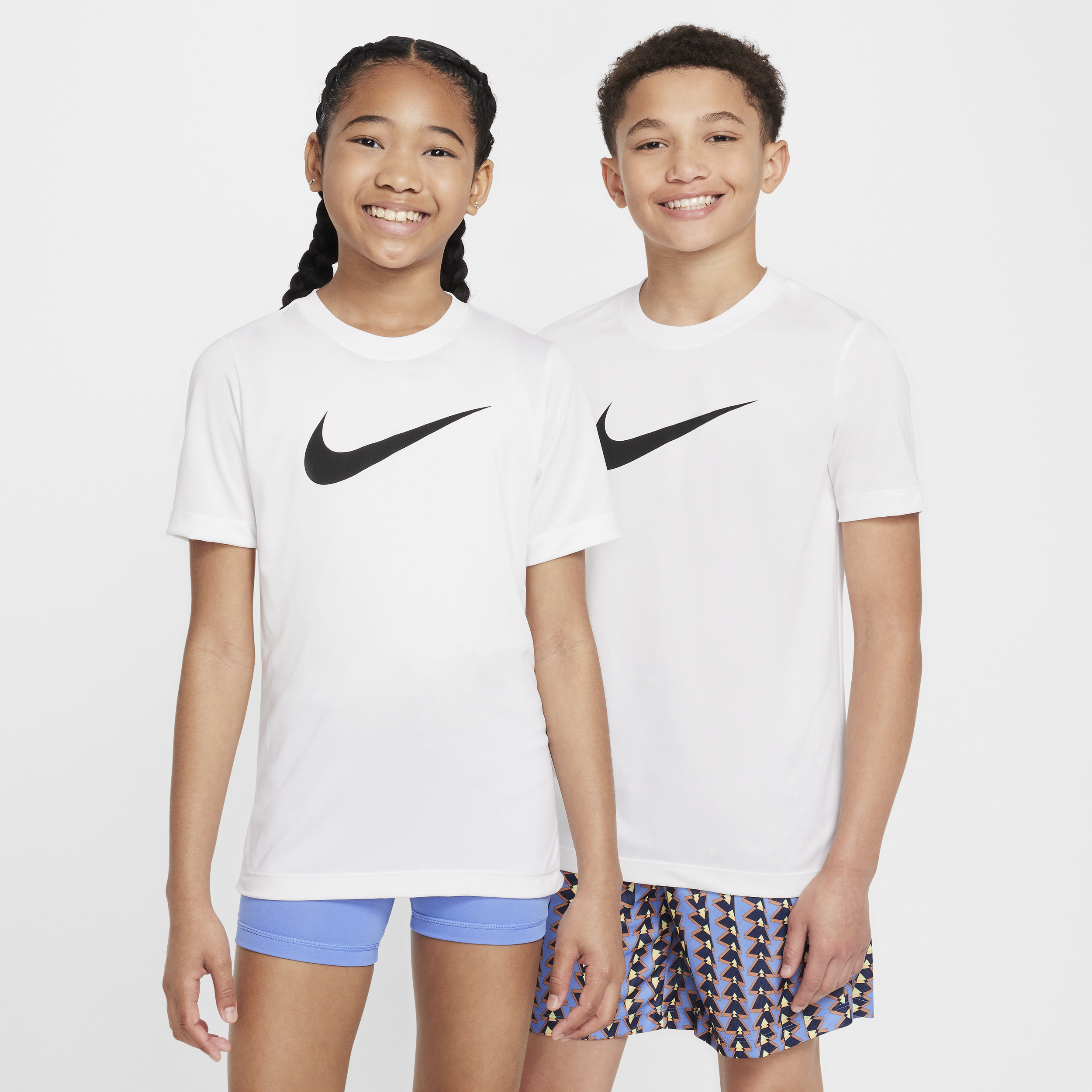 Nike Legend Big Kids' Dri-fit T-shirt In White