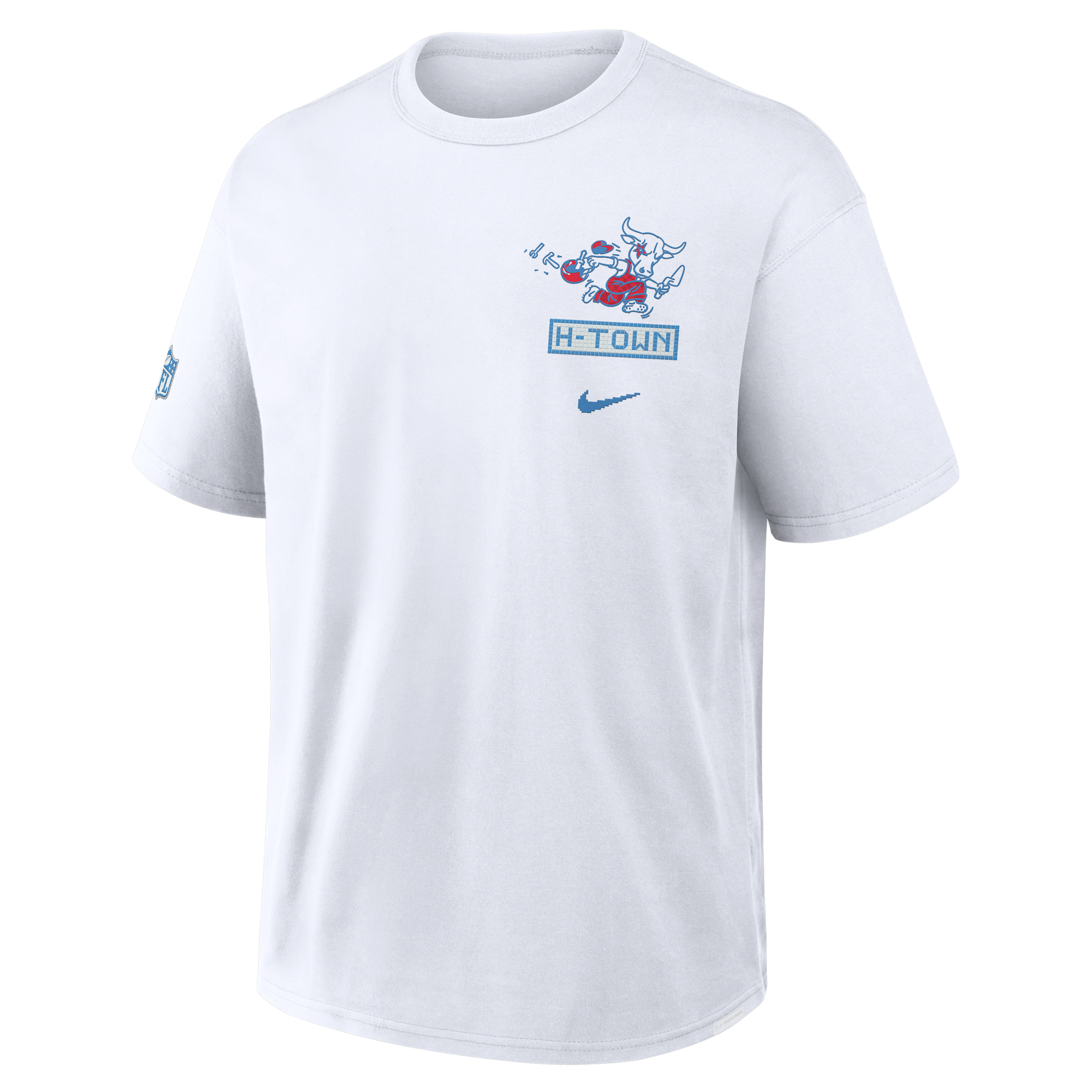 Houston Texans Rivalries Collection Max90 Nike Men's NFL T-Shirt in White | 04T610A9H-KZY