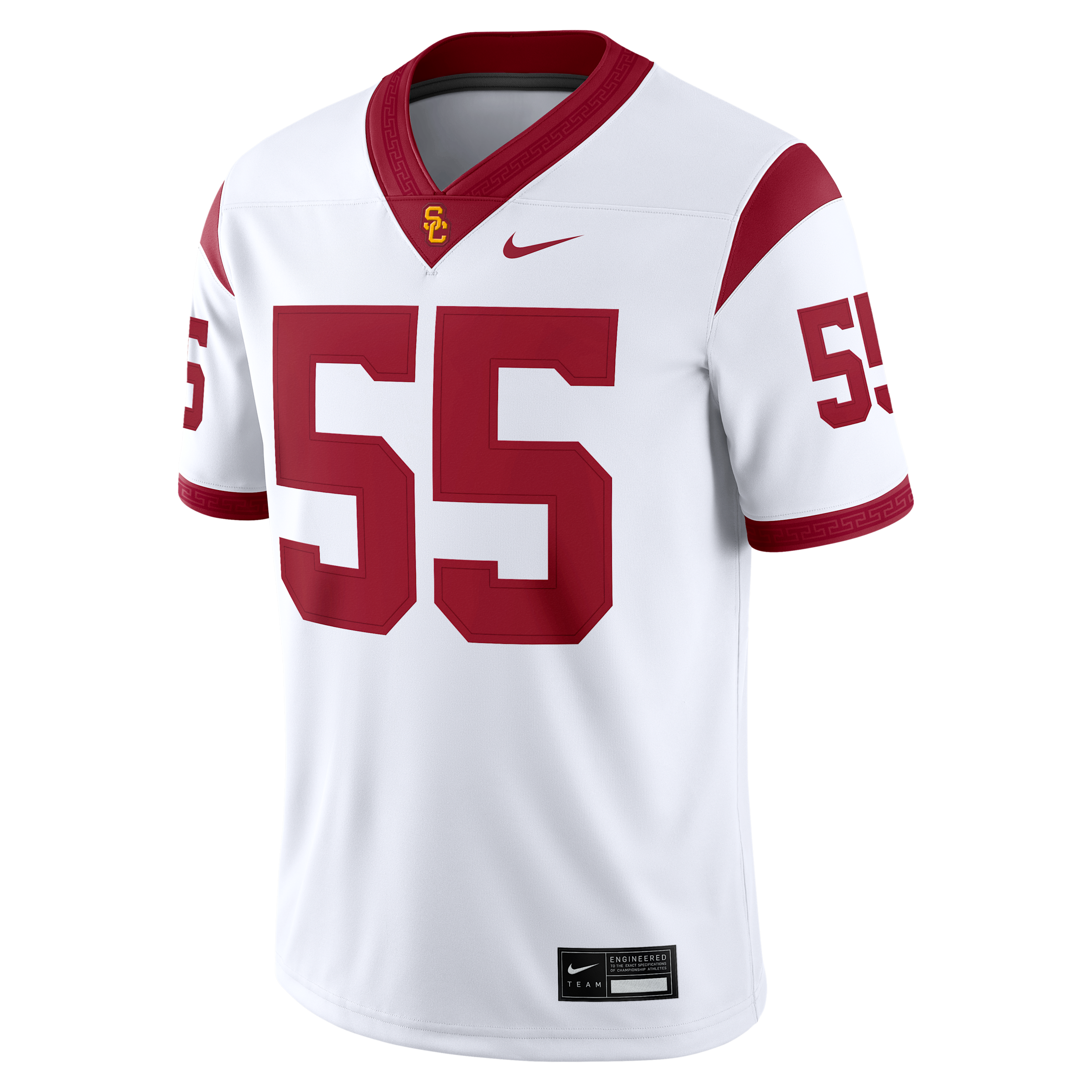 Nike Usc Menâs Men's Dri-fit College Game Jersey In White