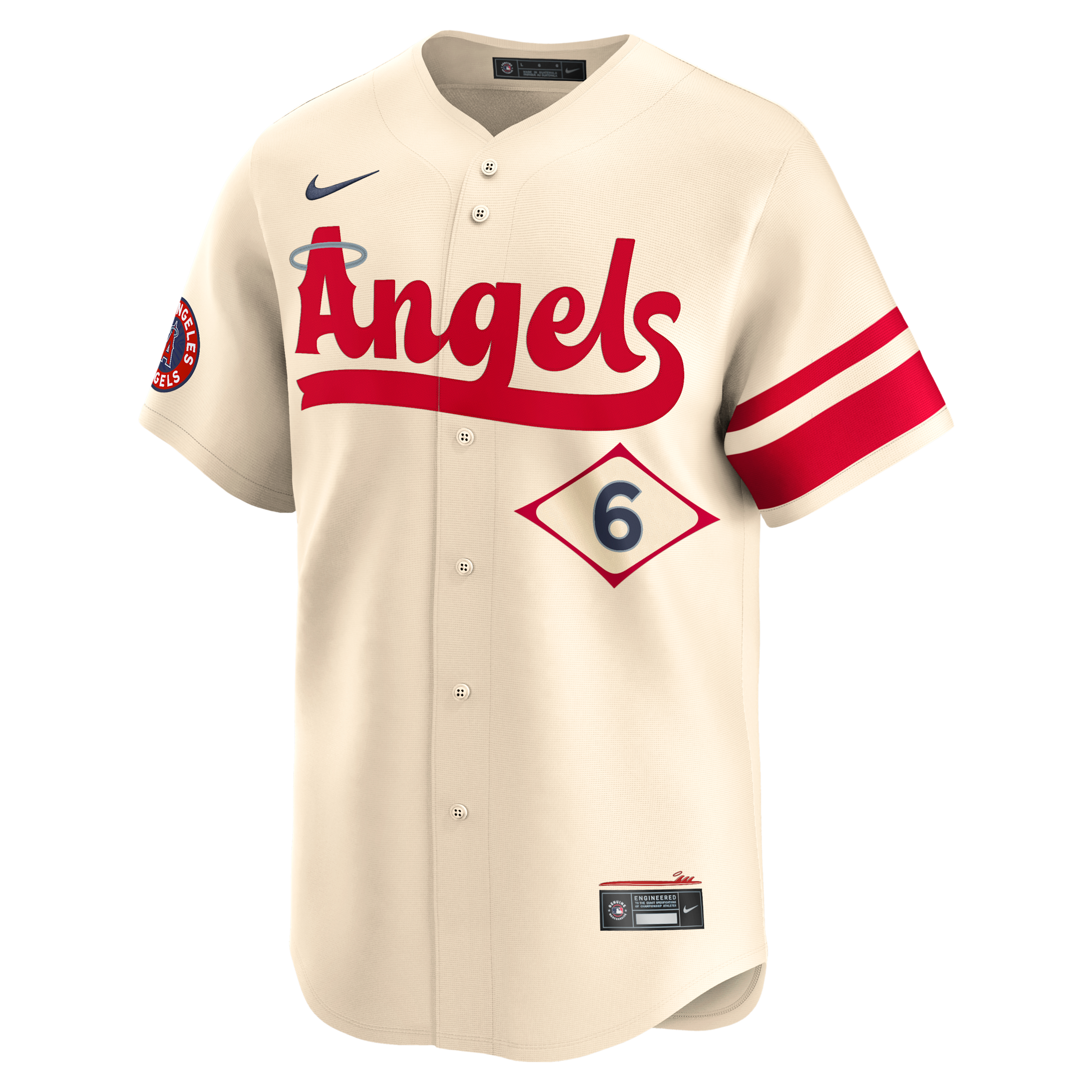Anthony Rendon Los Angeles Angels City Connect Nike Men's Dri-FIT ADV MLB Limited Jersey in Brown | T7LMANCCAN9-006