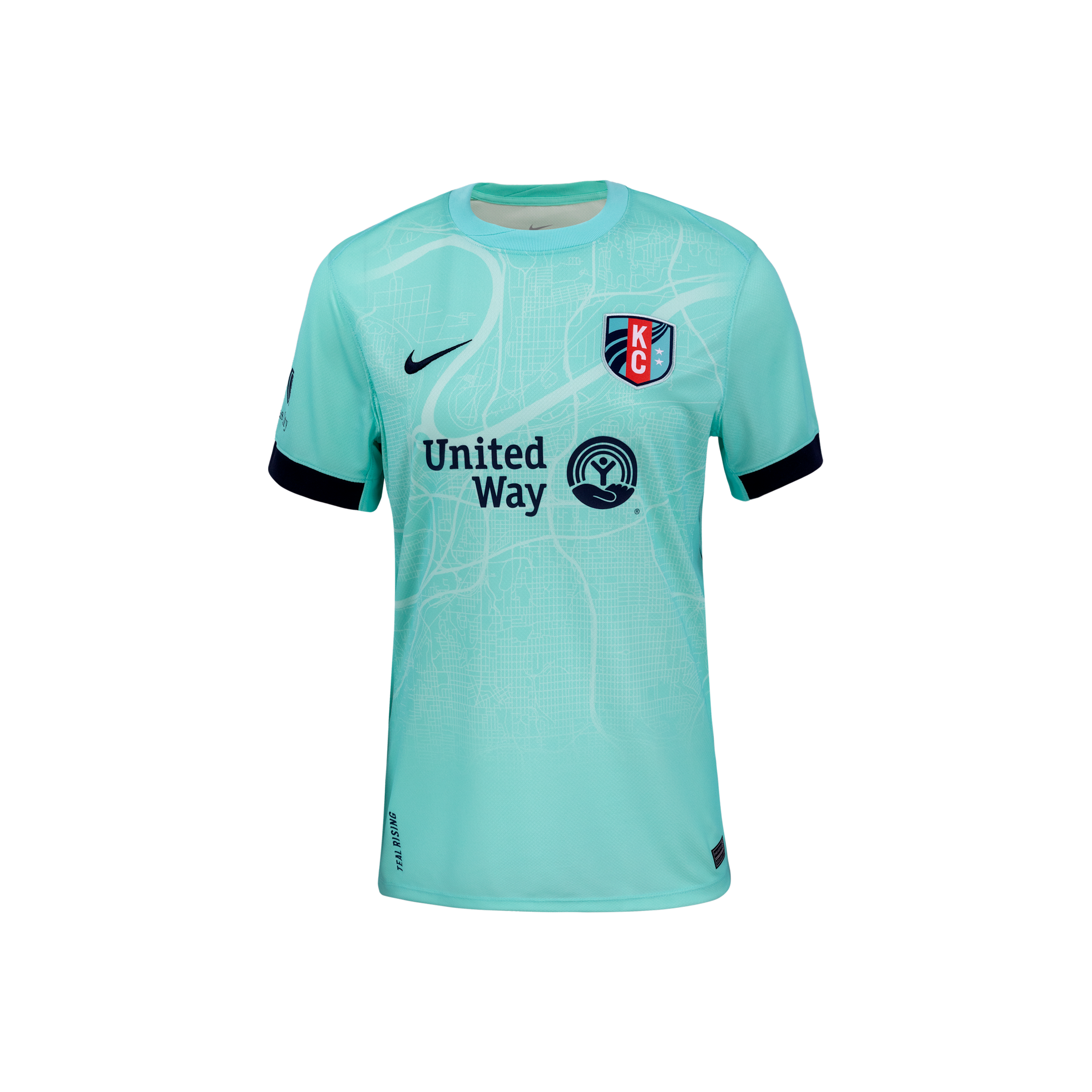 Debinha de Oliveira KC Current 2025 Stadium Away Nike Women's Dri-FIT NWSL Replica Jersey in Green | P35557KCDO-HYT