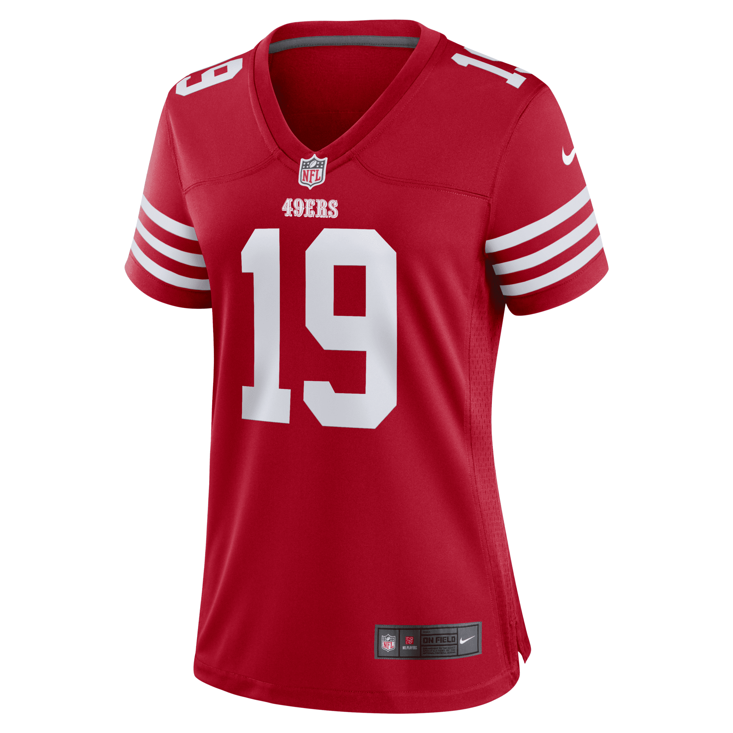 NIKE WOMEN'S NFL SAN FRANCISCO 49ERS (DEEBO SAMUEL) GAME FOOTBALL JERSEY,14180850