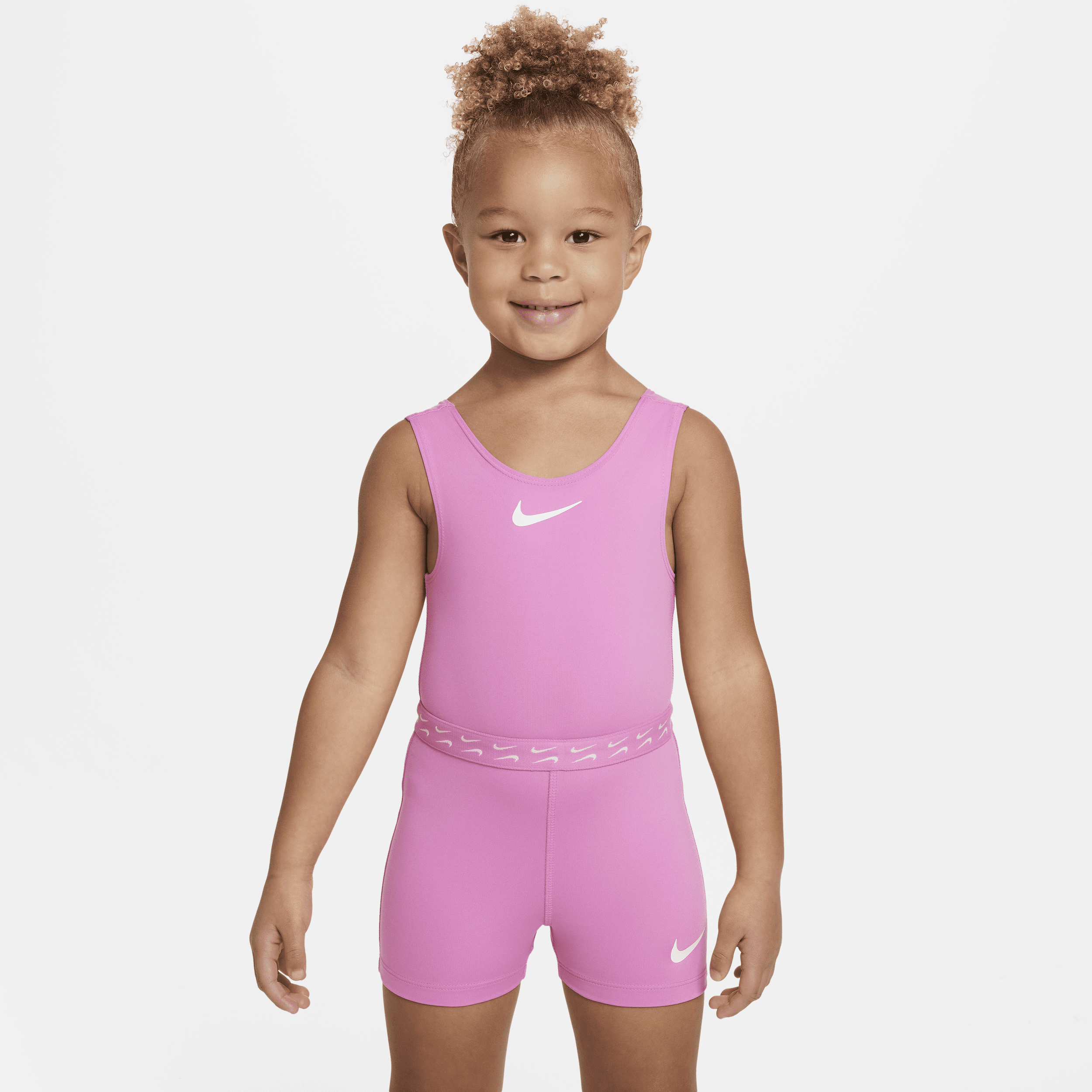 Nike Babies' Dri-fit Toddler Unitard In Pink