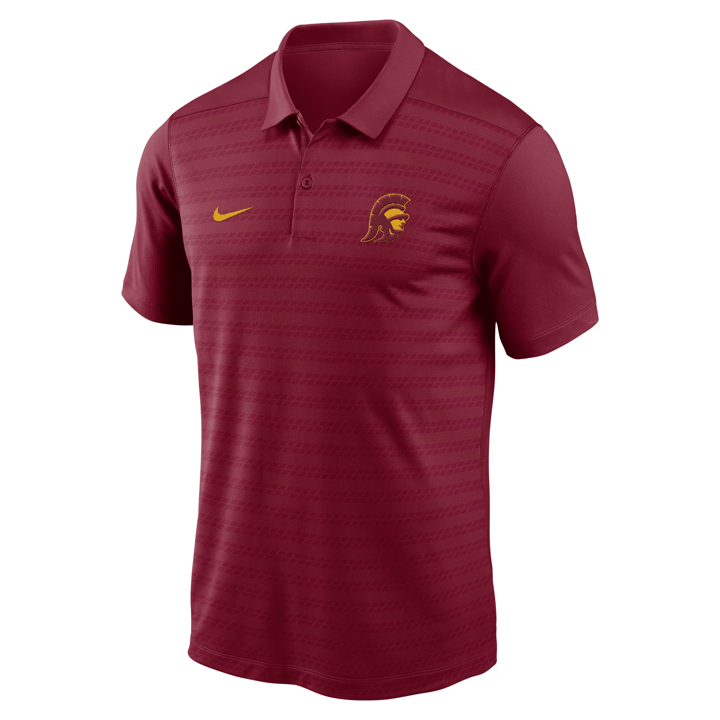 Nike Usc Trojans Sideline Victory  Men's Dri-fit College Polo In Red
