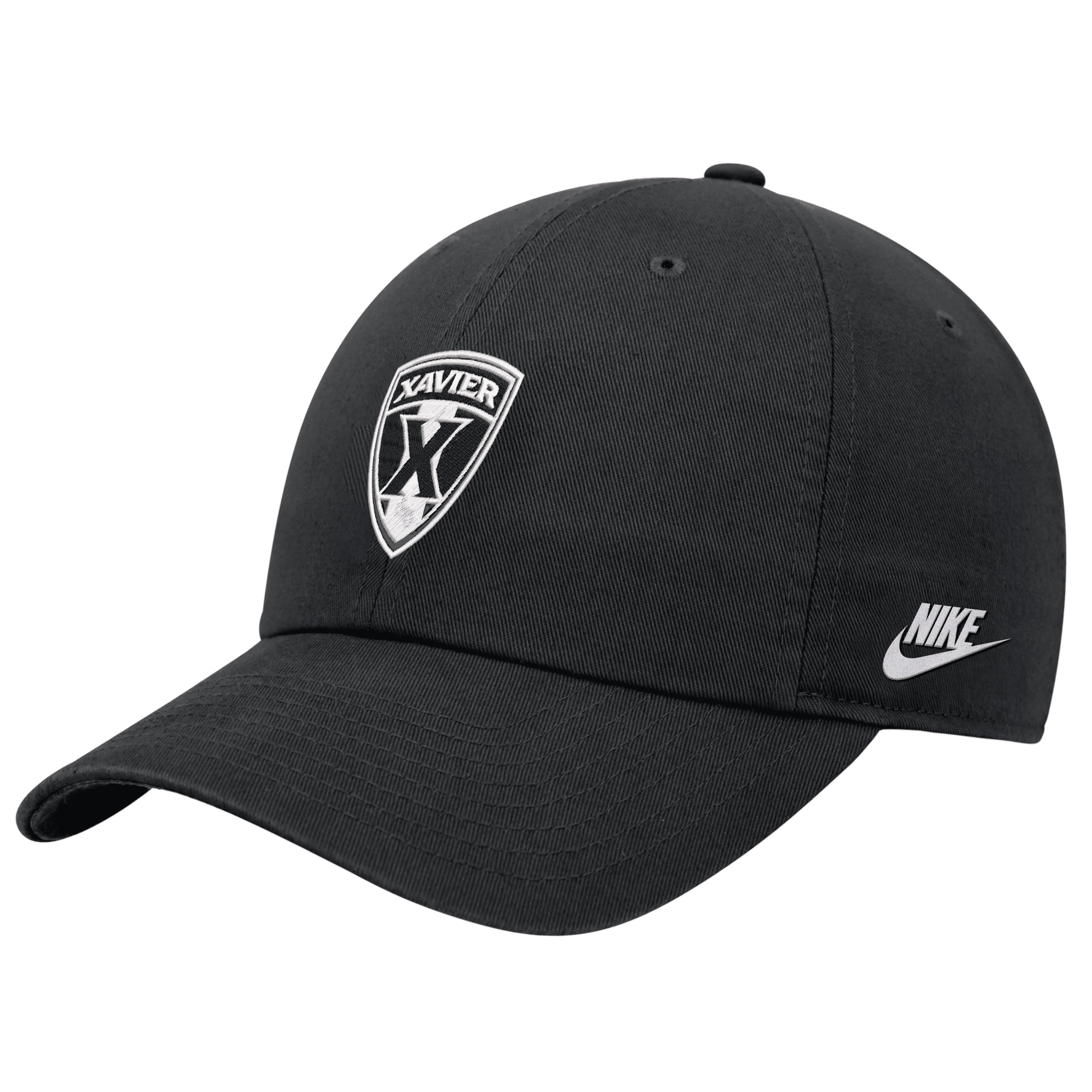 Shop Nike Xavier  Unisex College Cap In Black