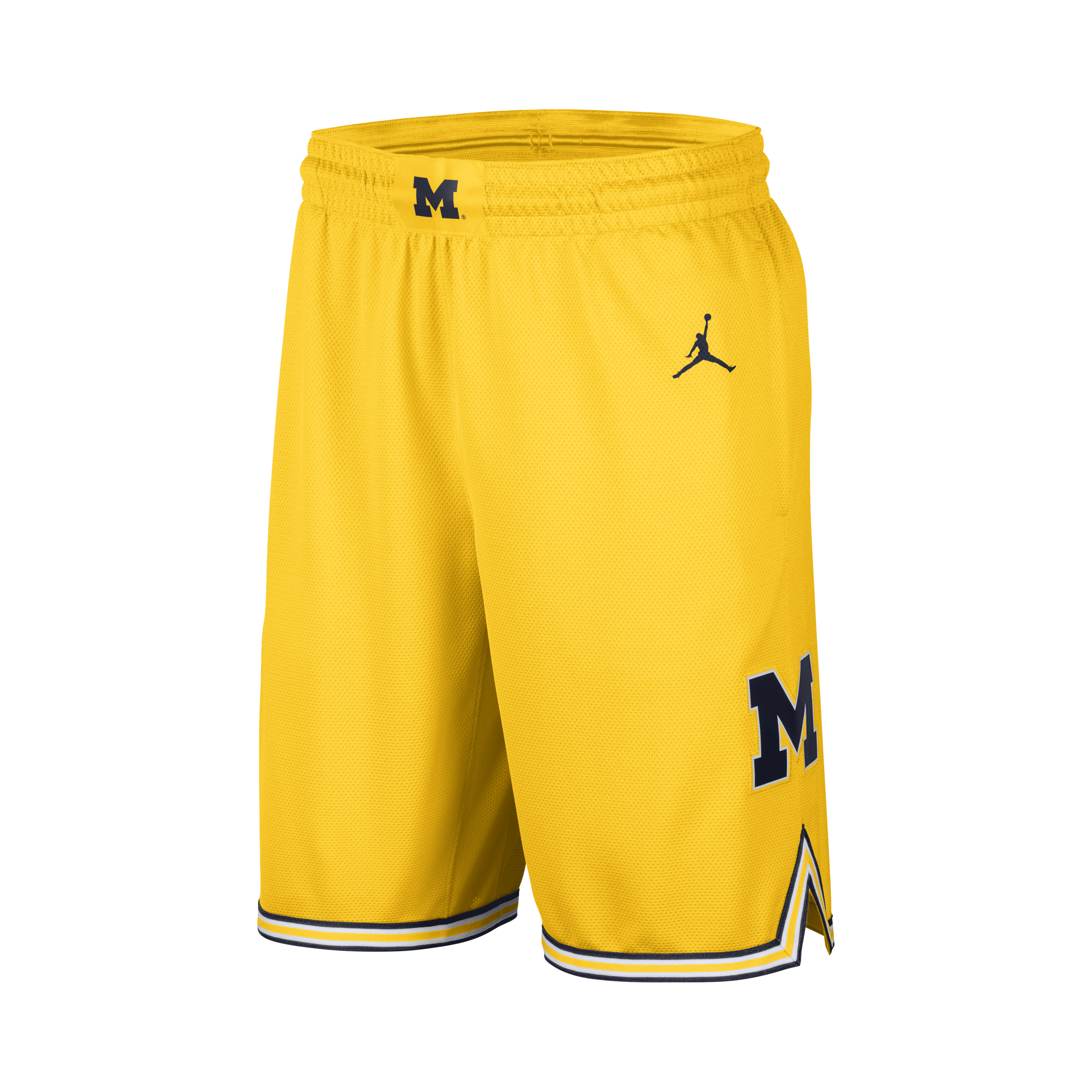 Jordan Men's  College (michigan) Replica Basketball Shorts In Yellow