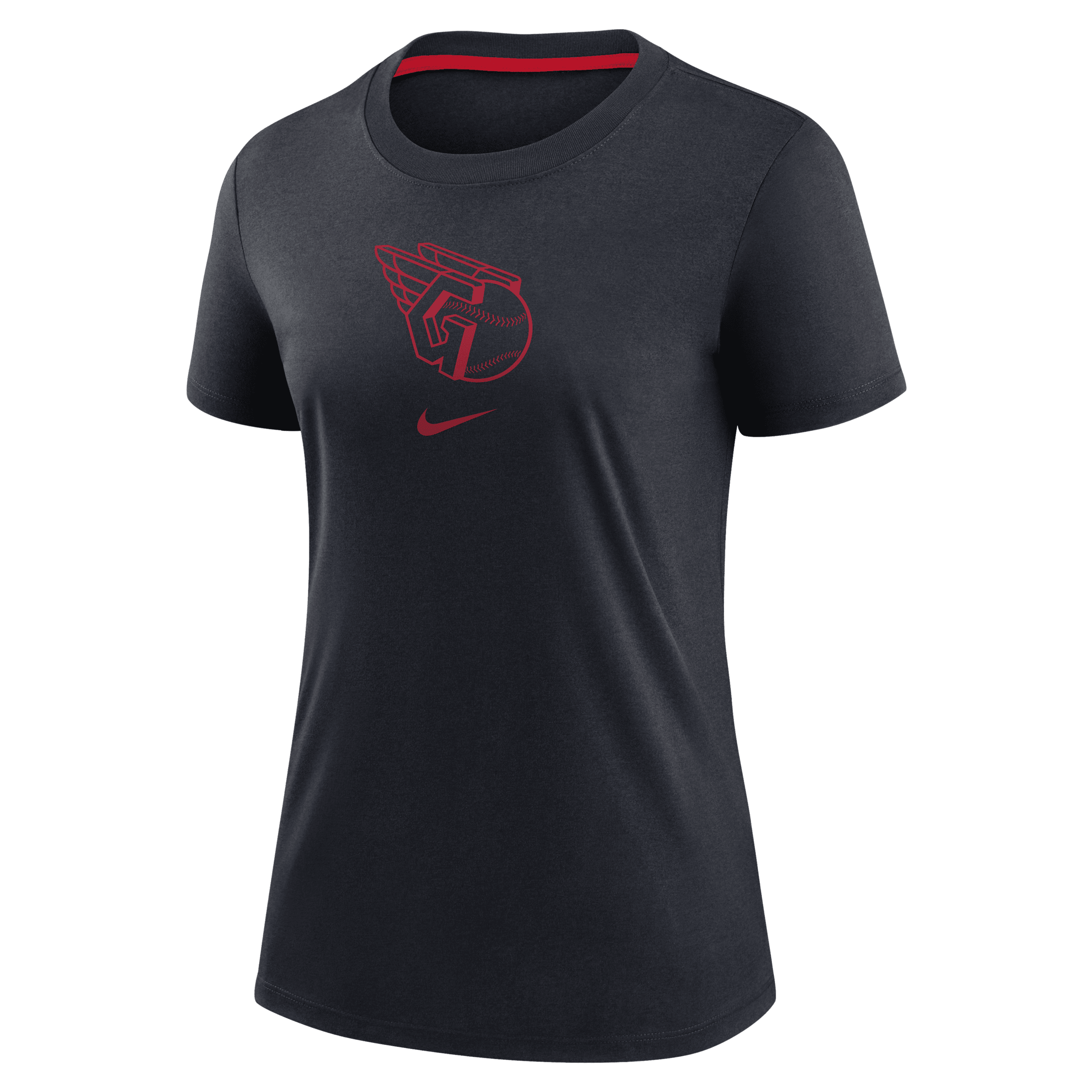 Nike Cleveland Guardians Authentic Collection Early Work Women's Mlb T-shirt In Blue