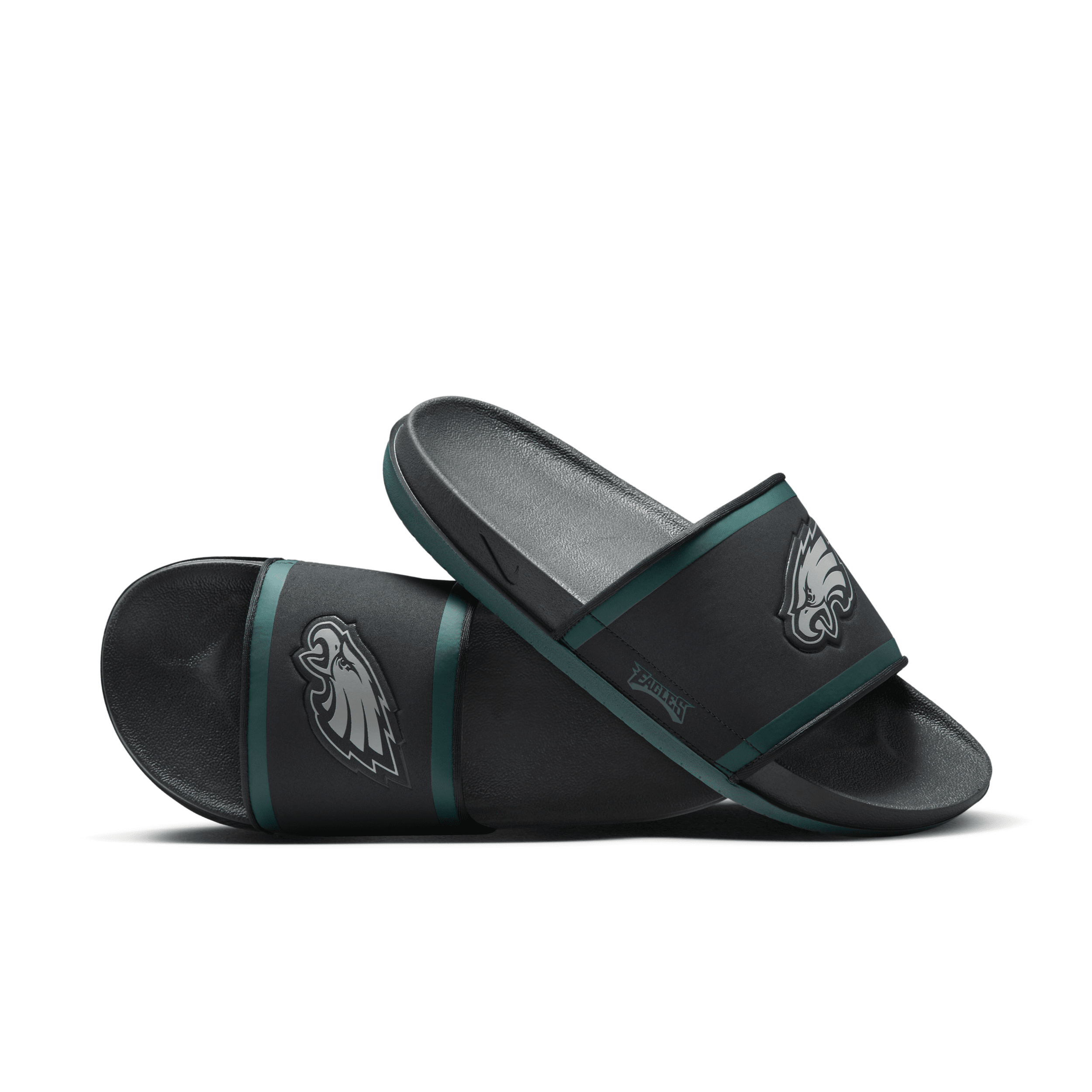 Nike Philadelphia Eagles Off-Court Wordmark Slide Sandals