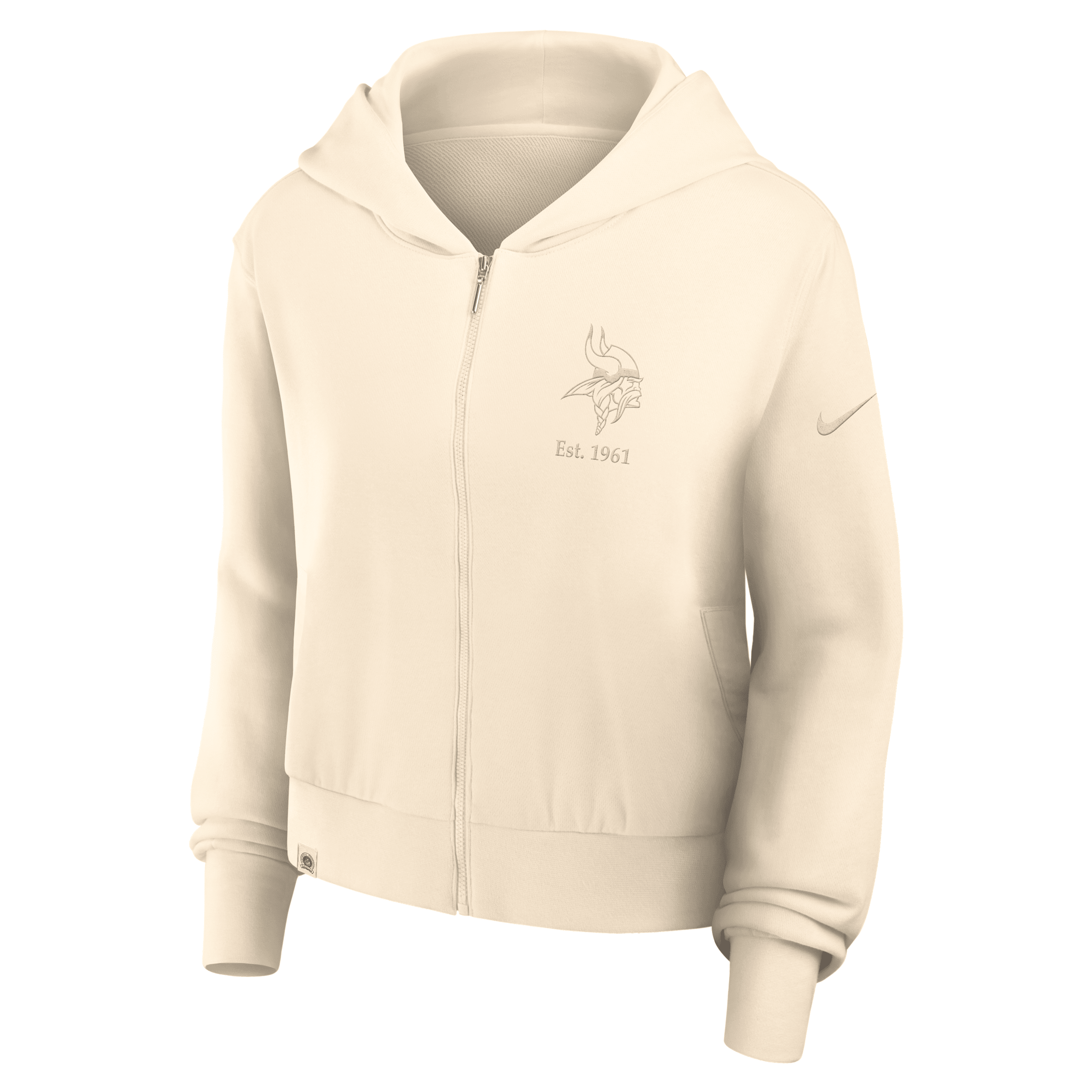 Nike Minnesota Vikings Established Womenâs  Women's Nfl Full-zip Hoodie