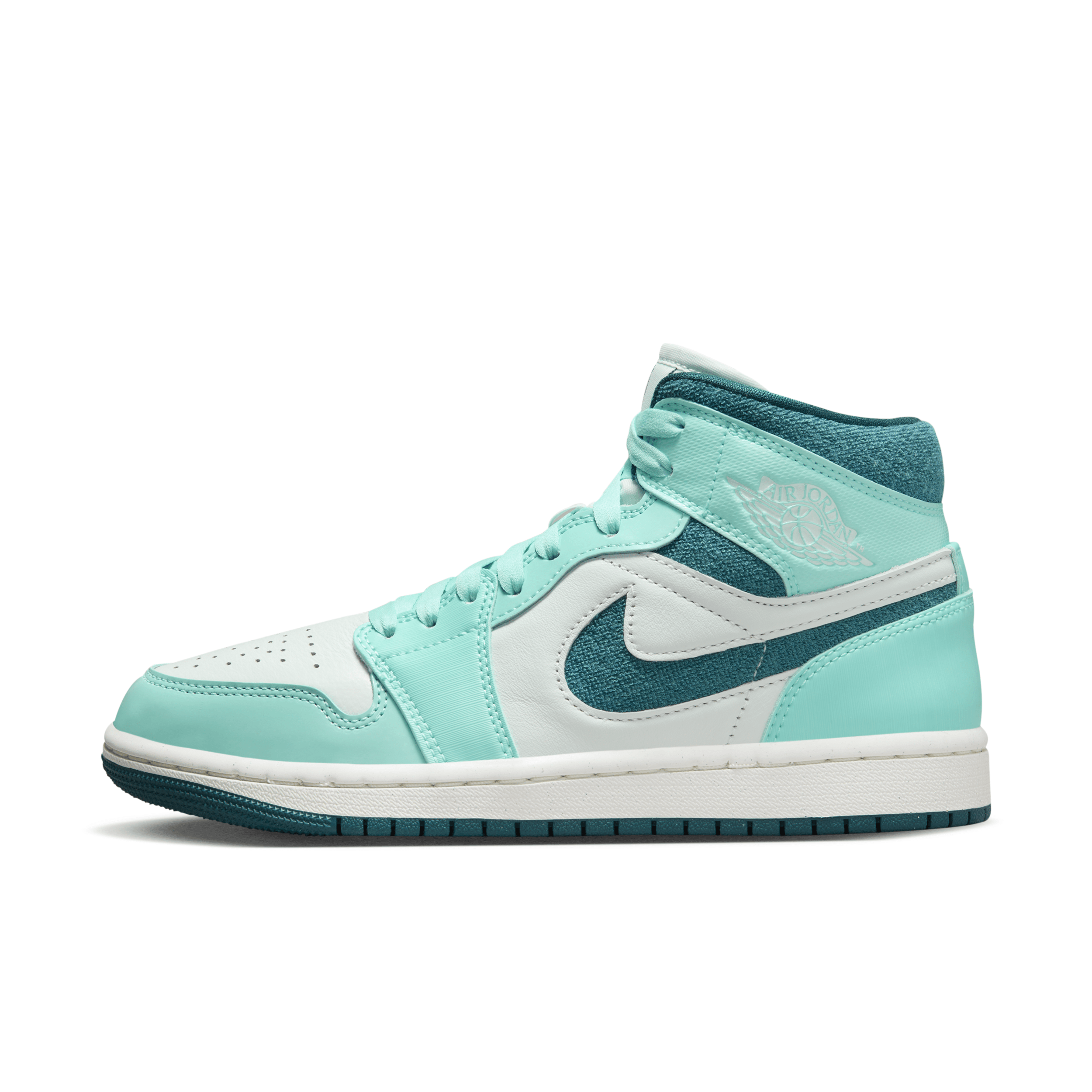 Jordan Women's Air  1 Mid Se Shoes In Green