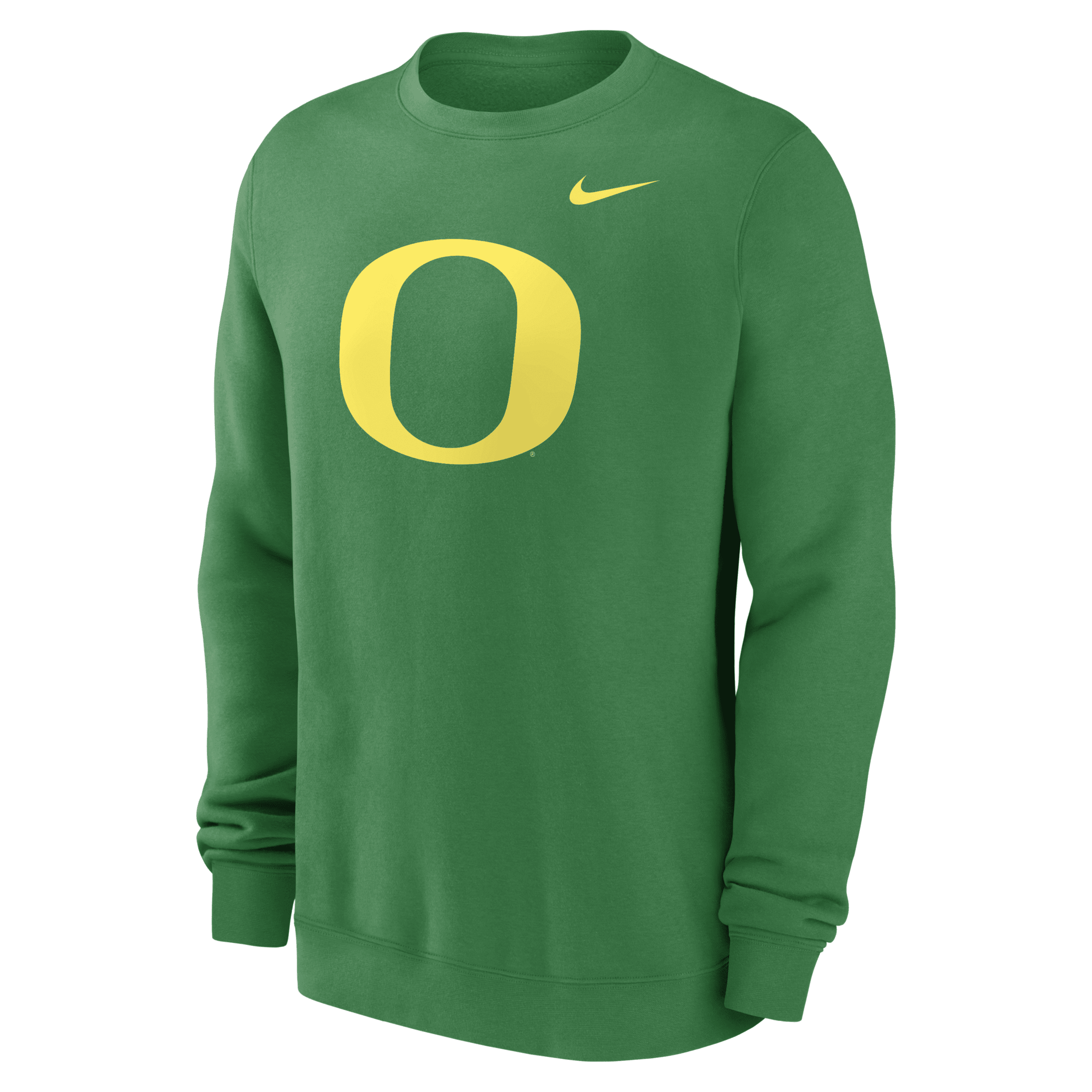 Shop Nike Oregon Ducks Primetime Evergreen Logo  Men's College Pullover Crew In Green