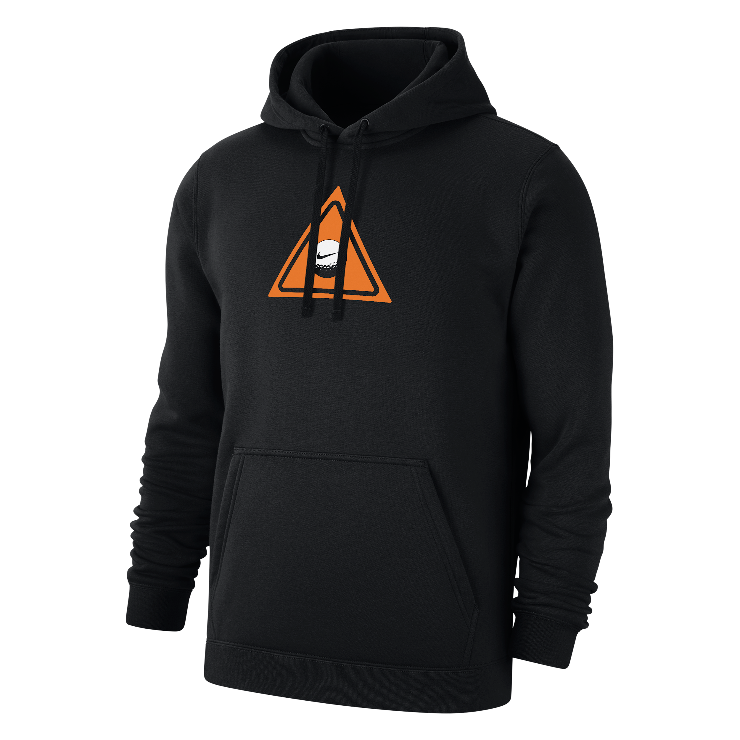 Nike Men's Club Golf Pullover Hoodie In Black