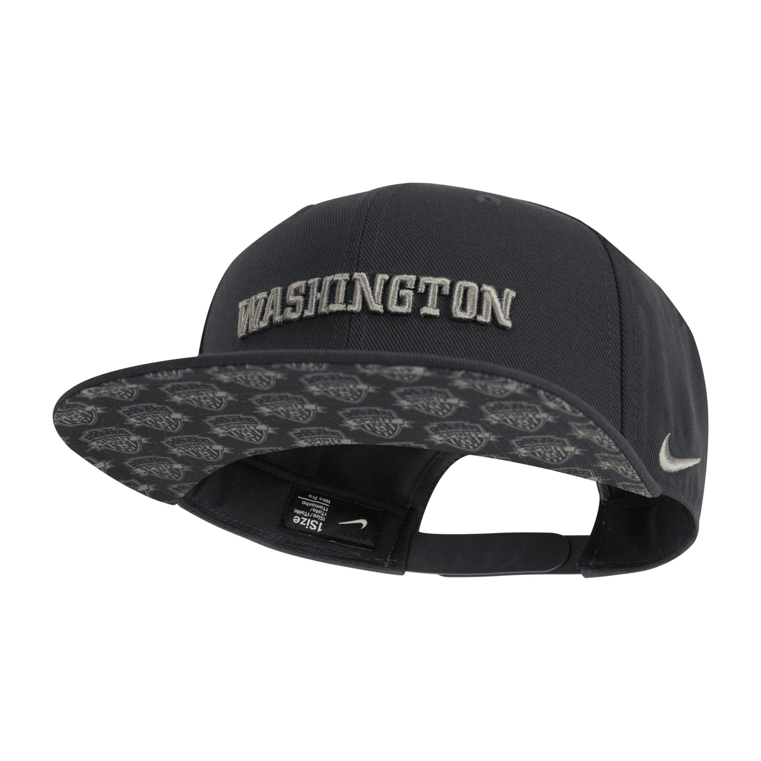 Nike Washington Spirit  Unisex Soccer Hat In Black