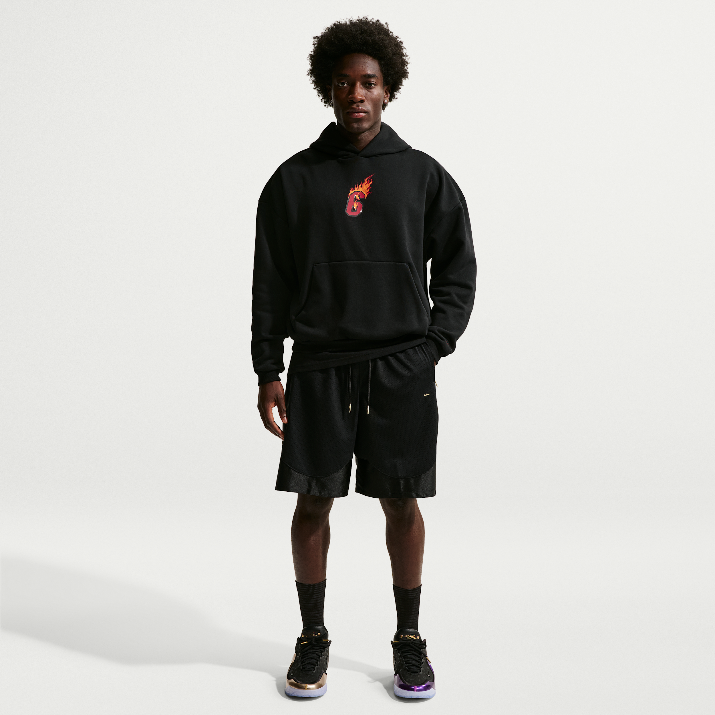 Nike Men's LeBron Dri-FIT Basketball Shorts in Black | IH8808-010