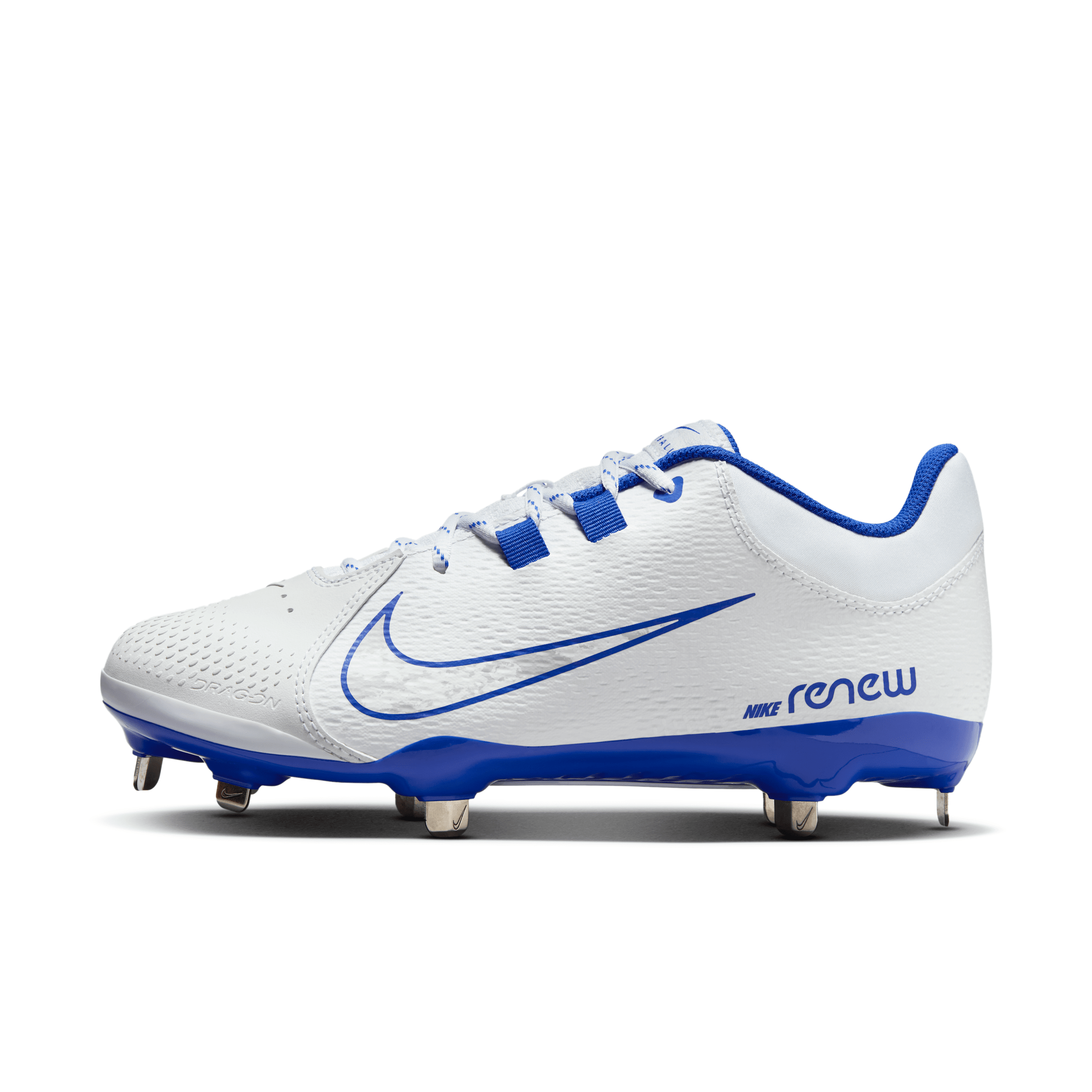 Nike Women's Hyperdiamond 4 Pro Softball Cleats in White | FZ0922-103