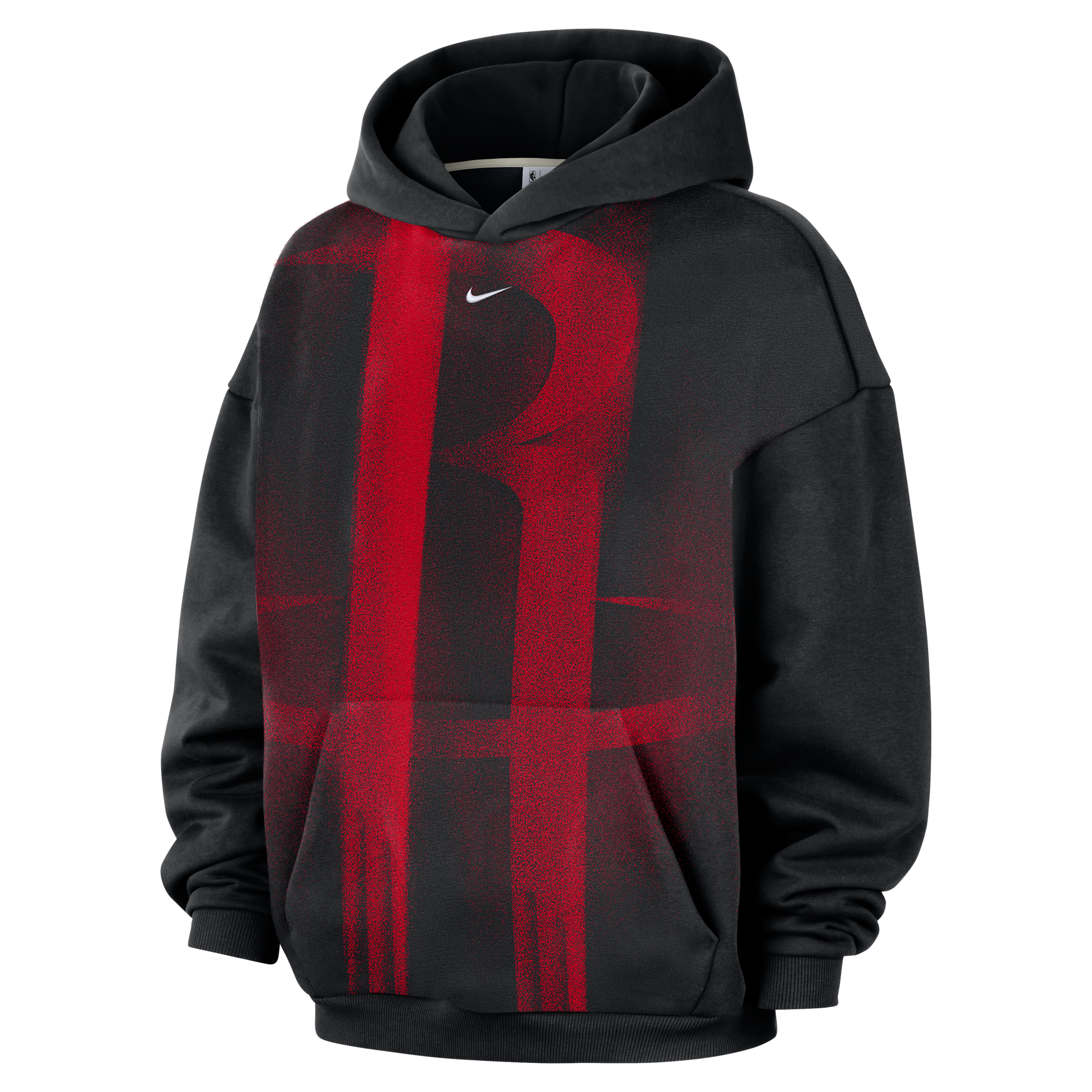 Nike Adult Houston Rockets Worn With Obsession Standard Issue Therma Fleece Icon Hoodie, Men's, XL, Black