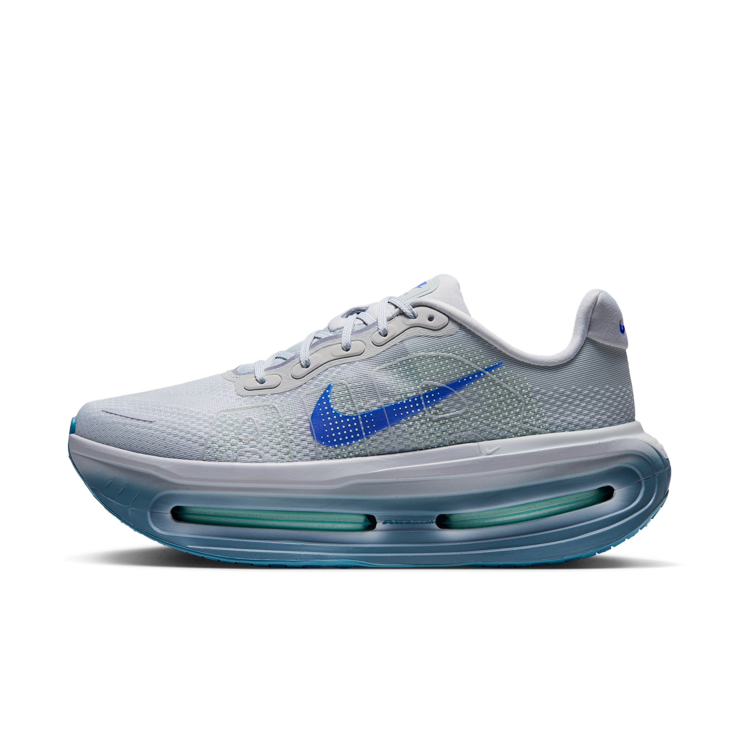 Nike Men's Vomero Premium Running Shoes, Size 13, Grey Mist/Blu-Smokey Blue